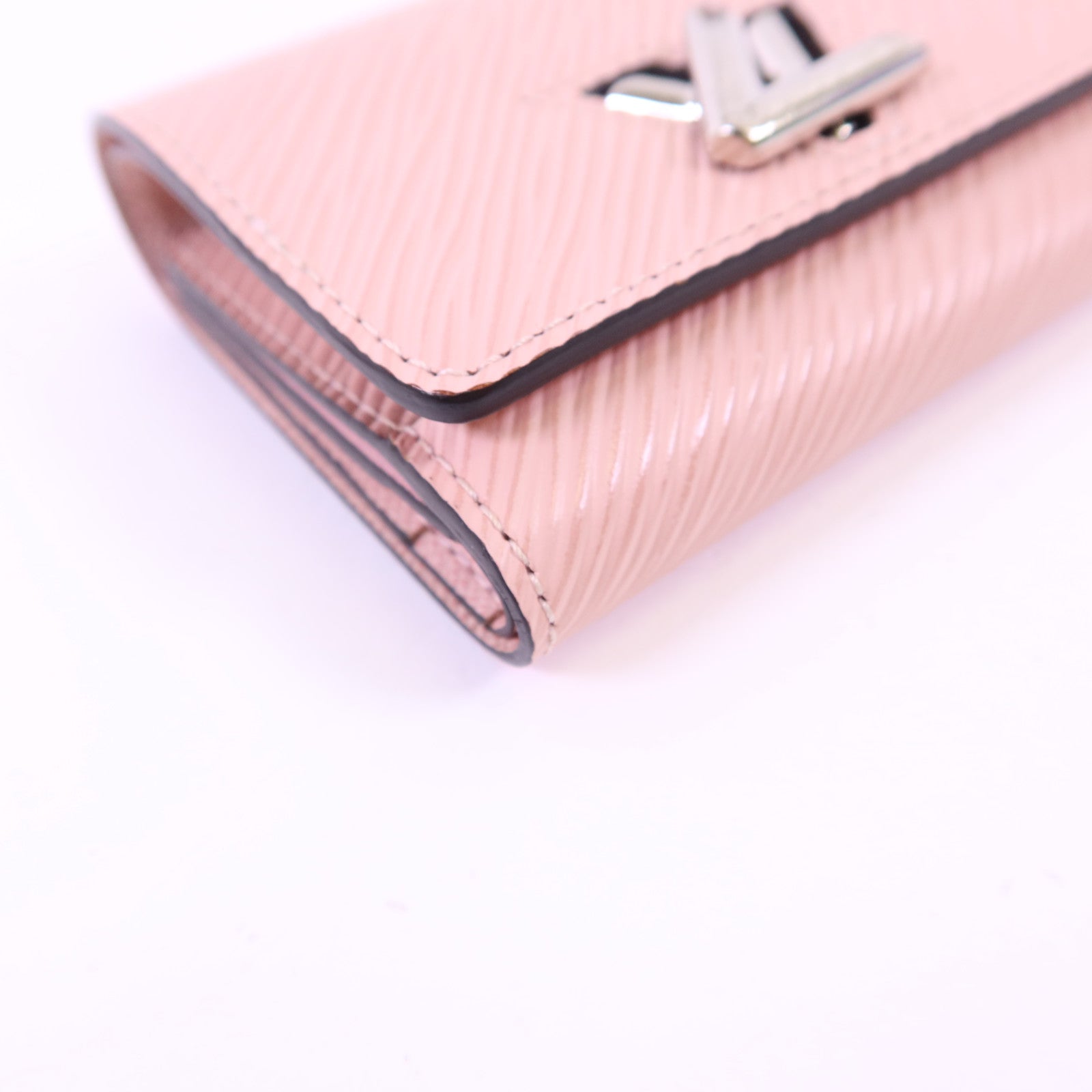 LOUIS VUITTON 【激減優惠】Epi Twist Compact XS Wallet銀扣錢包