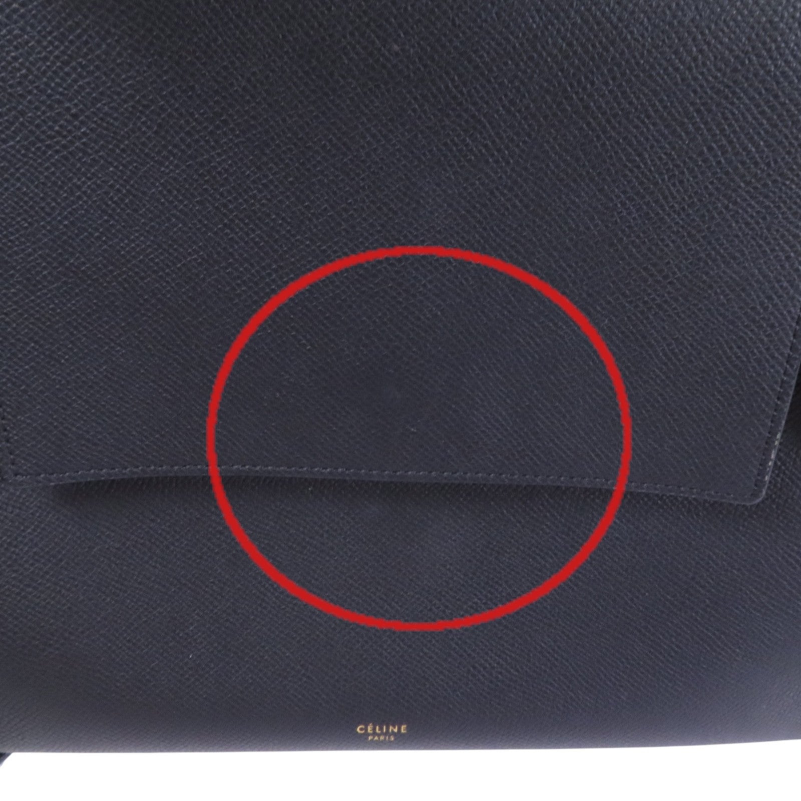 CELINE 牛皮皮革Mini Belt Bag金扣手挽肩背兩用袋
