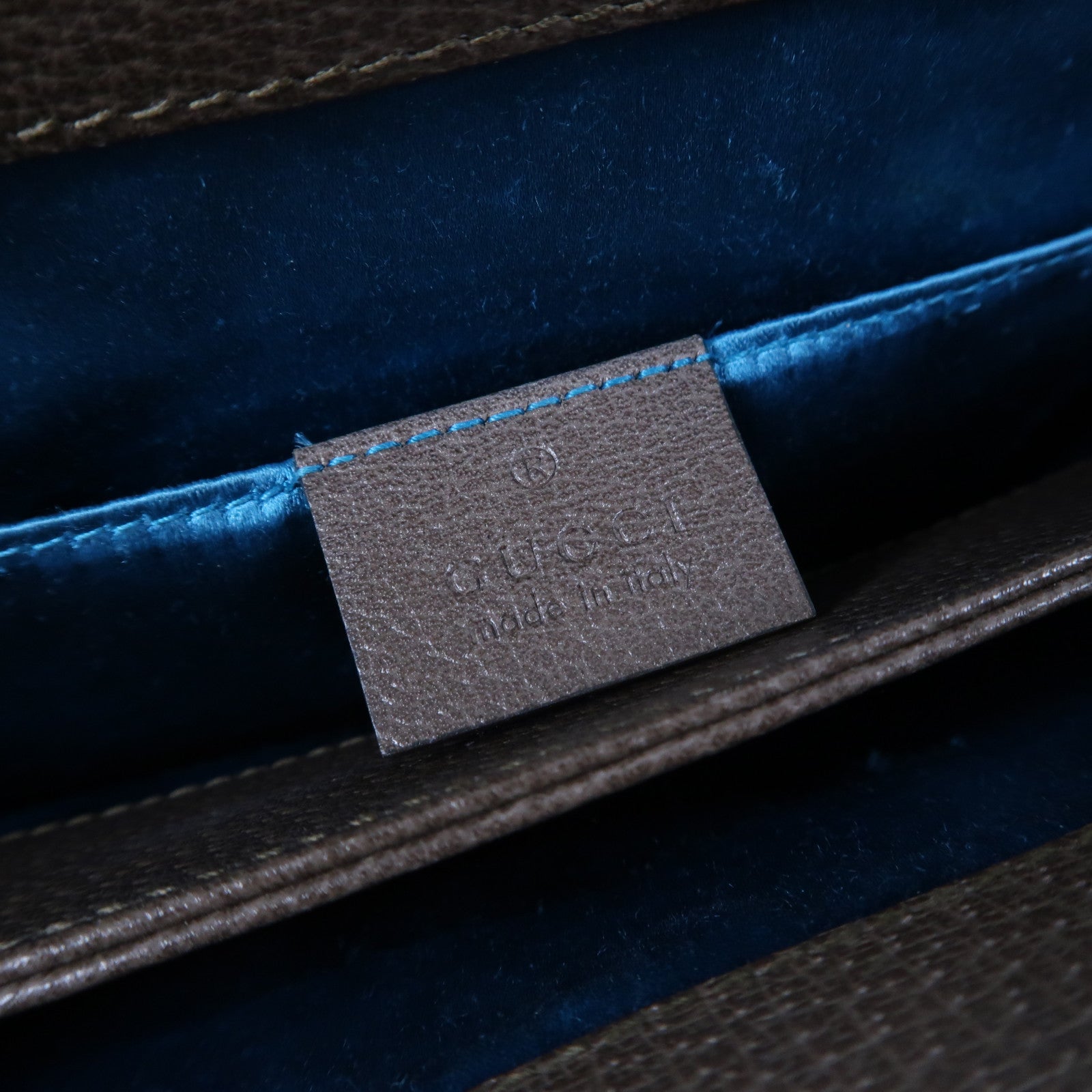 GUCCI 【激減優惠】塗層帆布Ophidia GG Chain金扣鏈帶肩背袋啡色