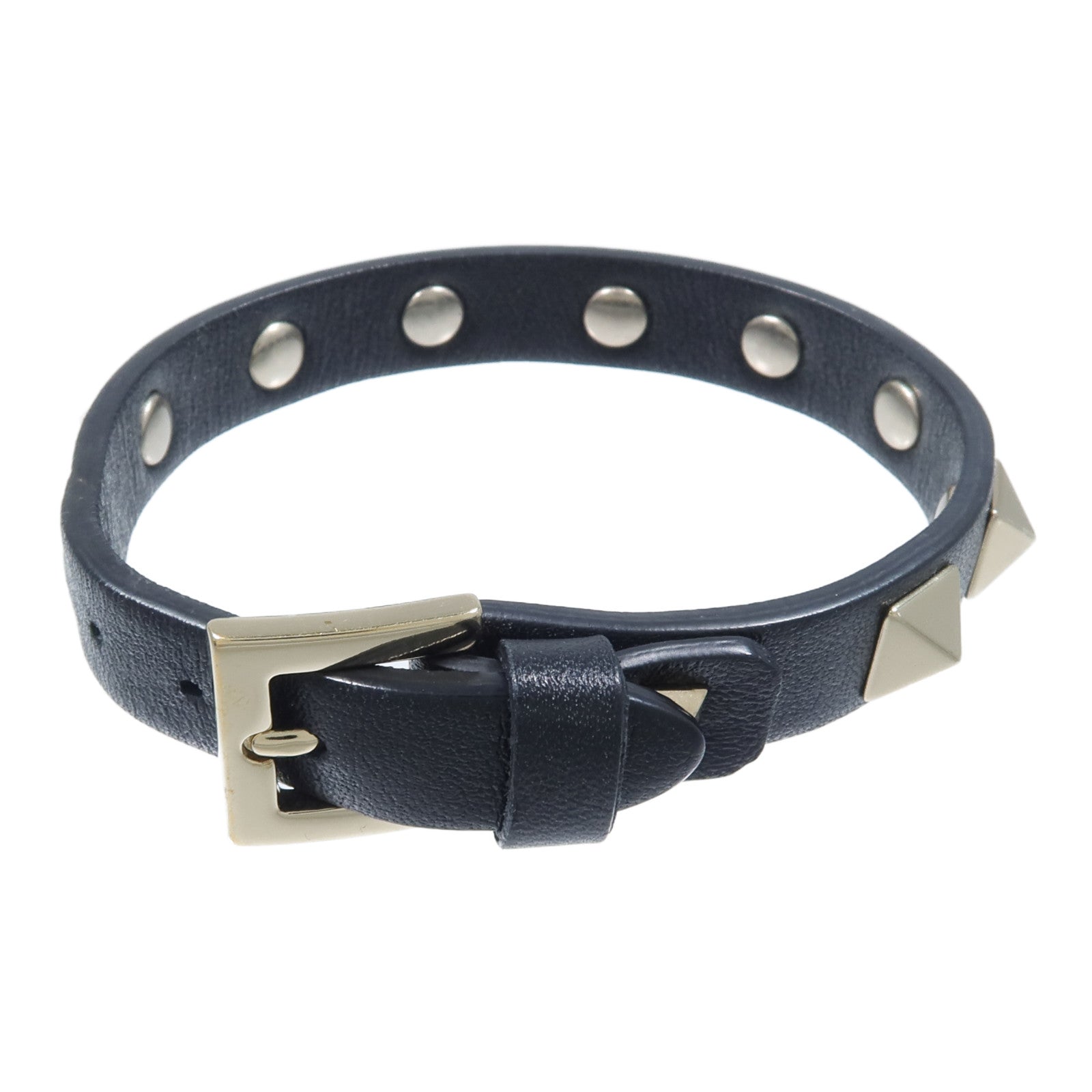 Valentino 牛皮皮革Garavani Rockstud手帶