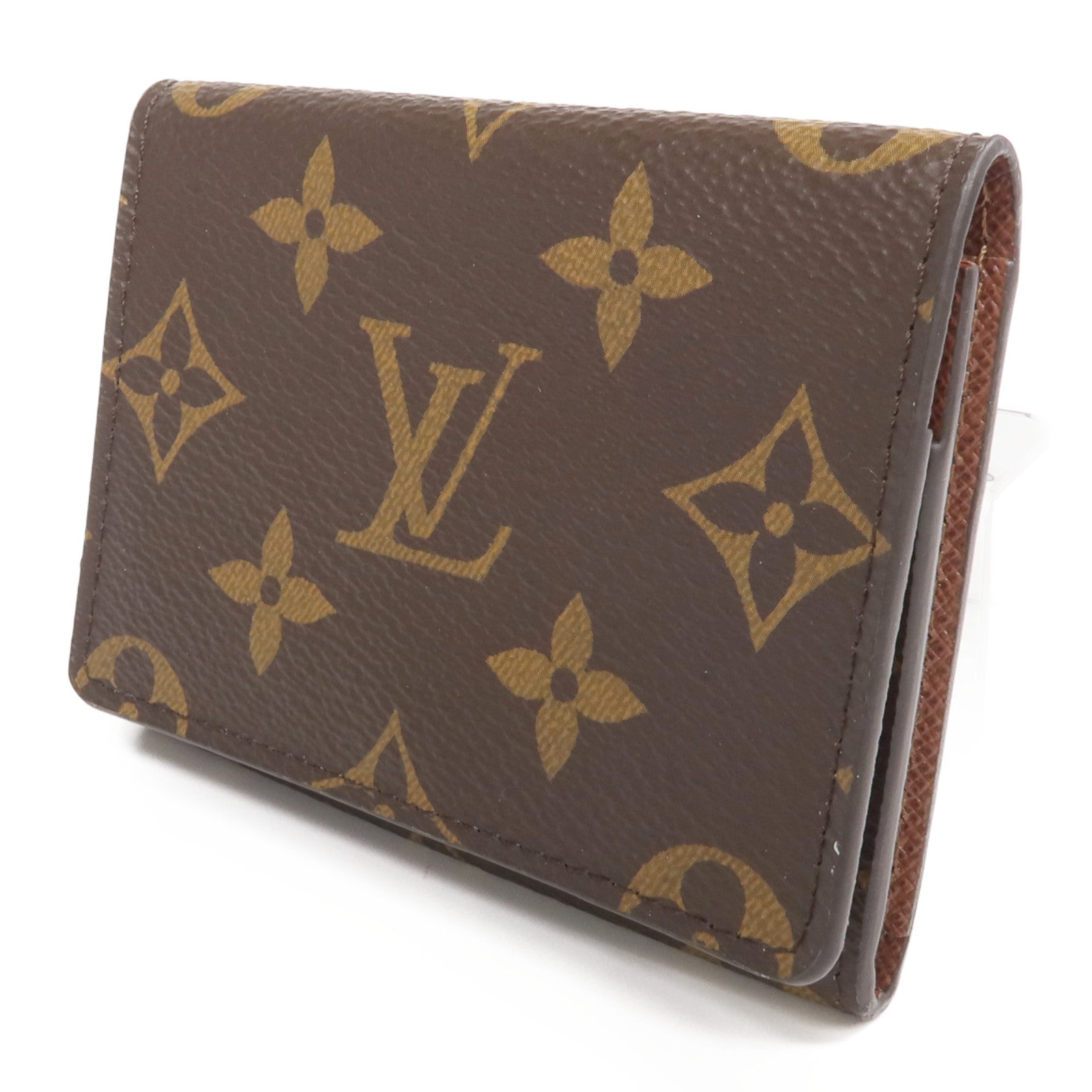 LOUIS VUITTON Monogram Enveloppe Carte De Visite金扣卡片套