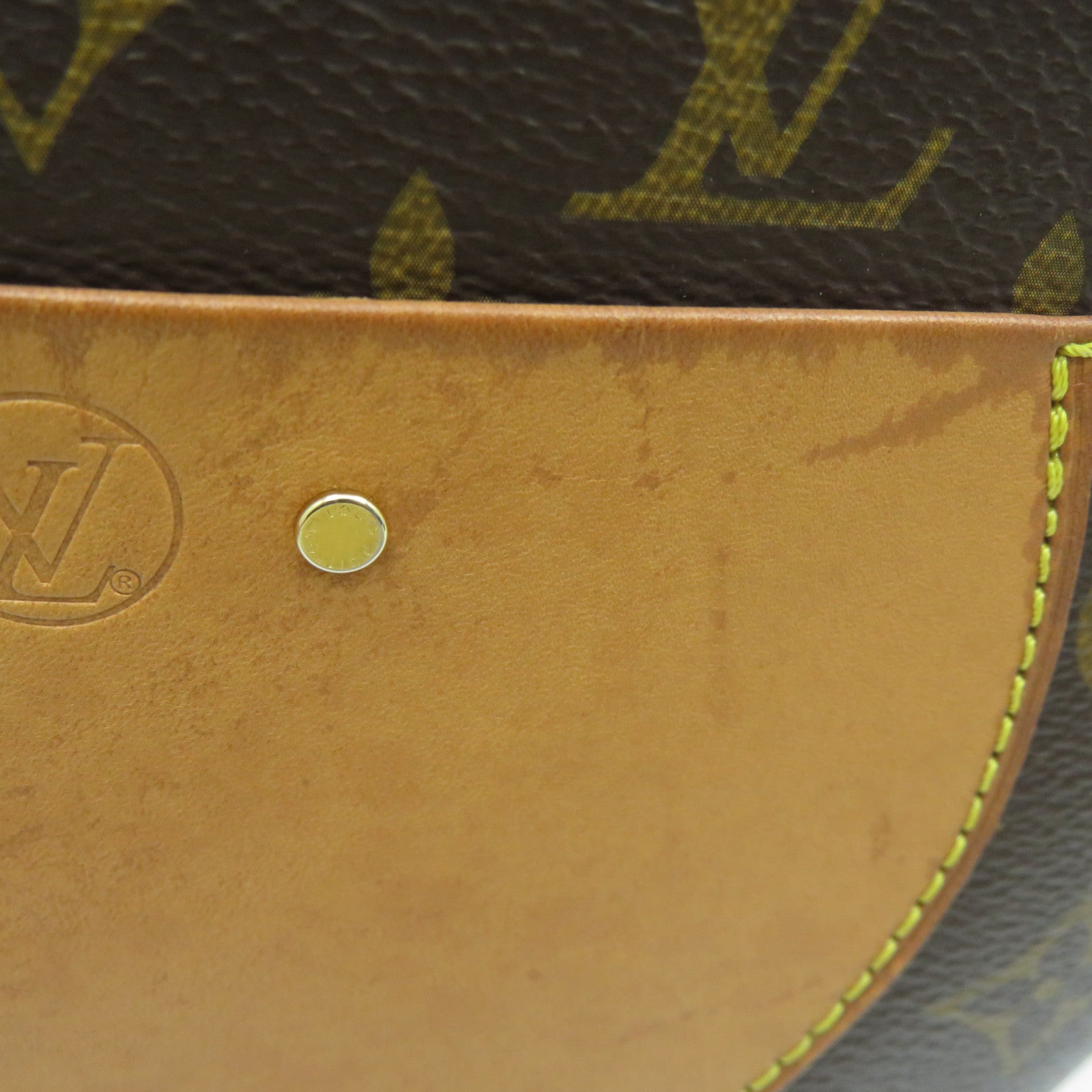 LOUIS VUITTON 【激減優惠】Monogram Boite Chapeau Souple MM金扣肩背袋啡色