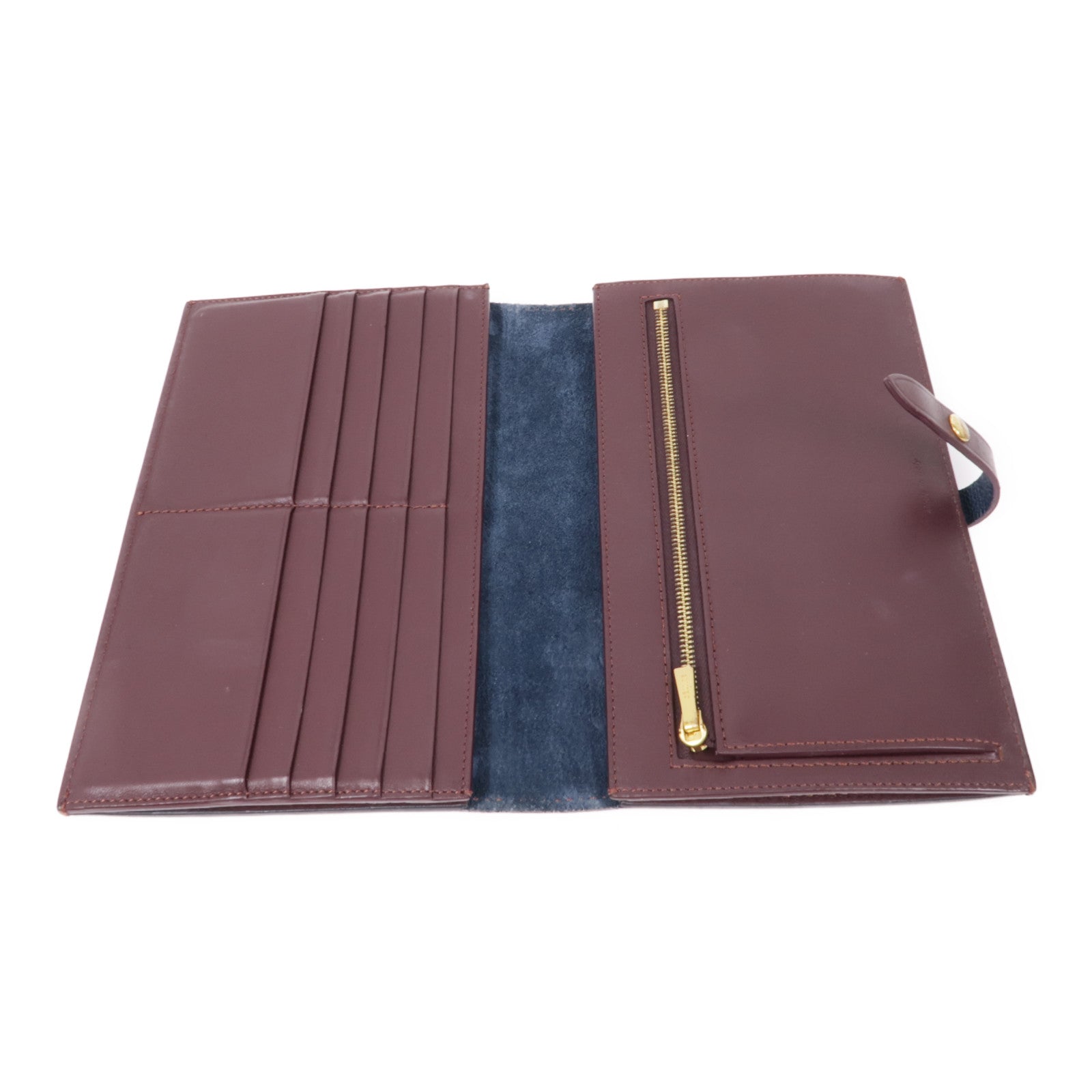 CELINE 【激減優惠】牛皮皮革Long Wallet金扣長錢包