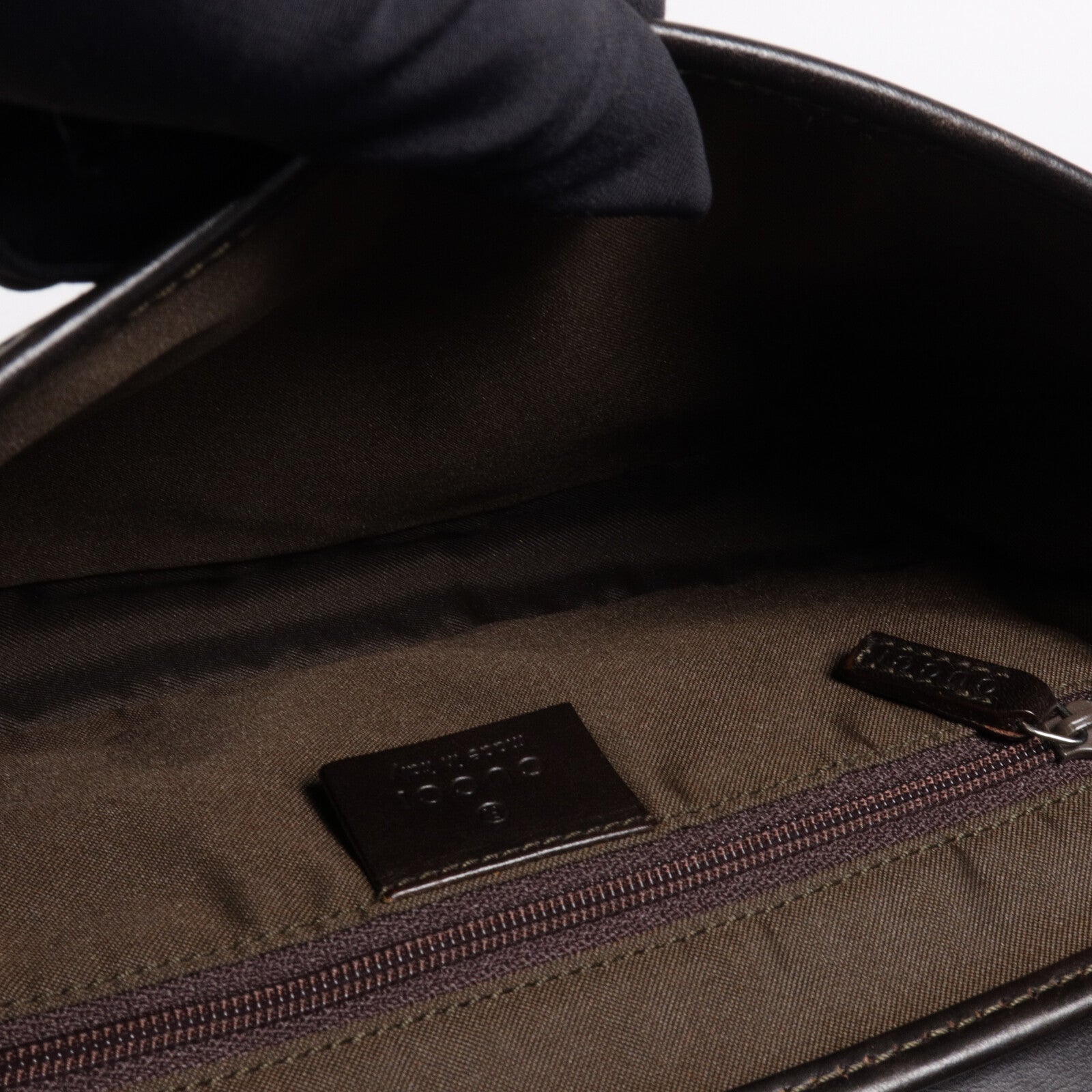 GUCCI 帆布/皮革Shoulder Bag肩背袋