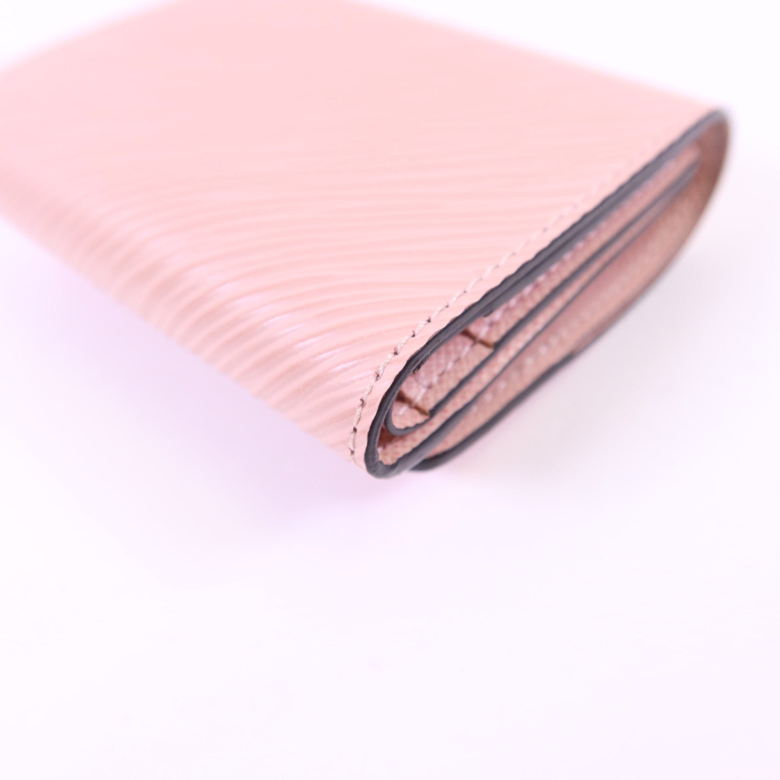 LOUIS VUITTON 【激減優惠】Epi Twist Compact XS Wallet銀扣錢包