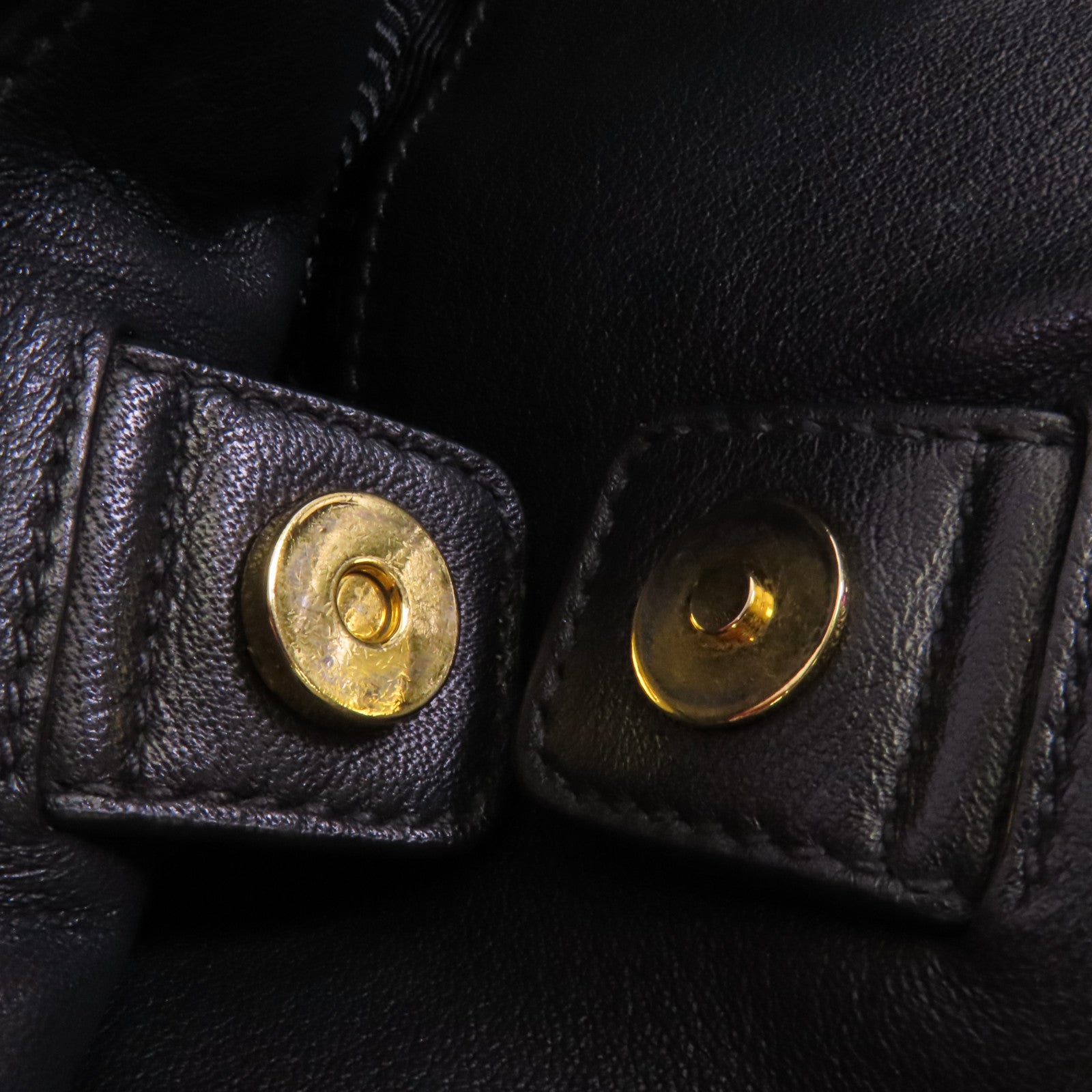 PRADA 尼龍2Way Shoulder金扣手挽肩背兩用袋