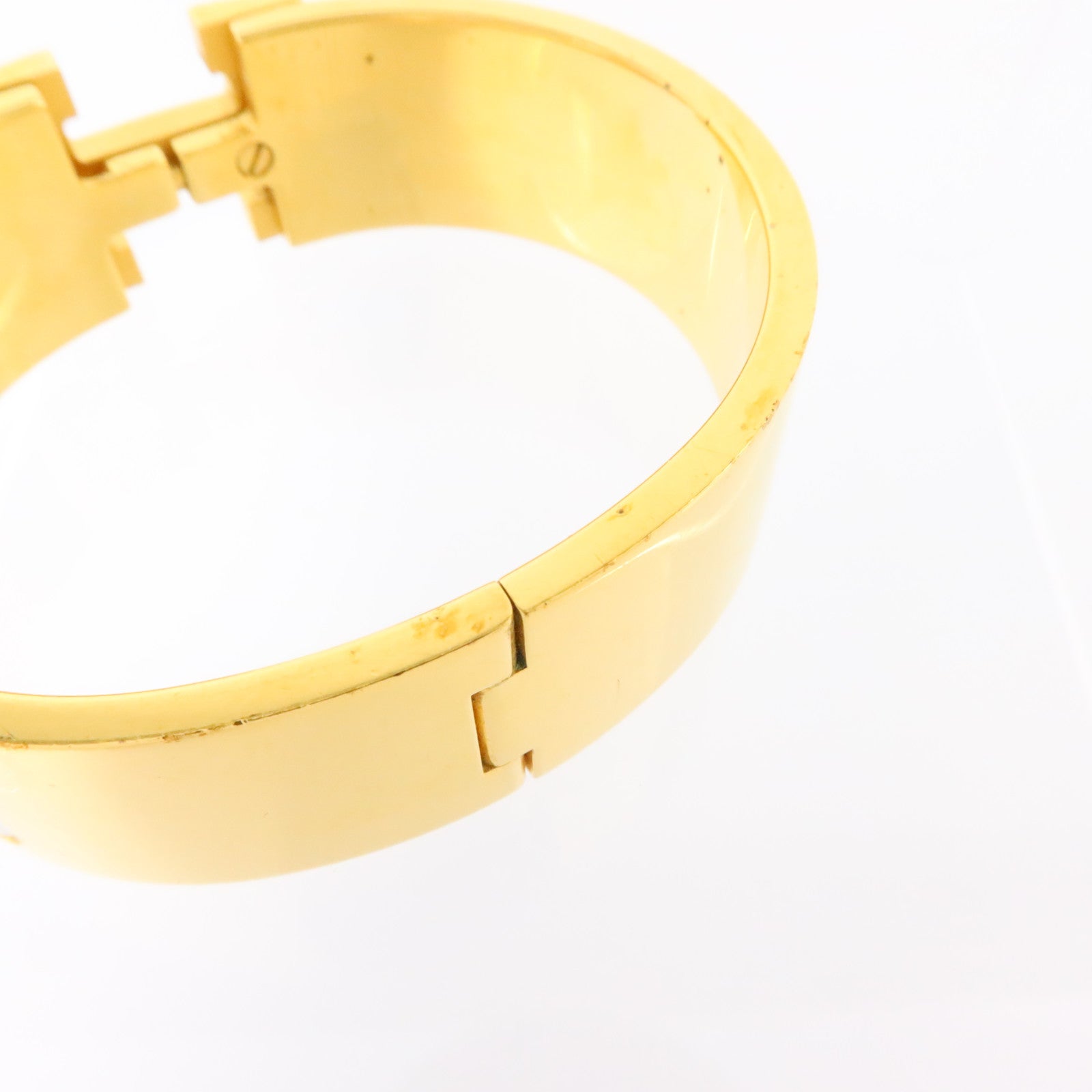 HERMES 金屬/琺瑯Clic-Clac H Bracelet金扣手鏈