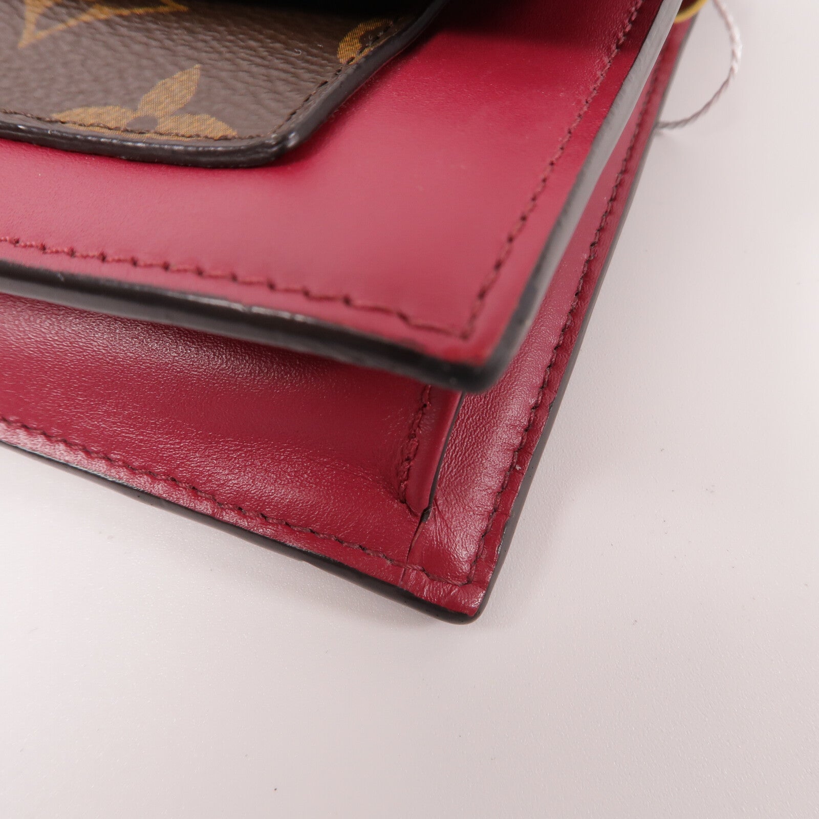 LOUIS VUITTON Monogram Portefeuille Flore鏈帶肩背袋