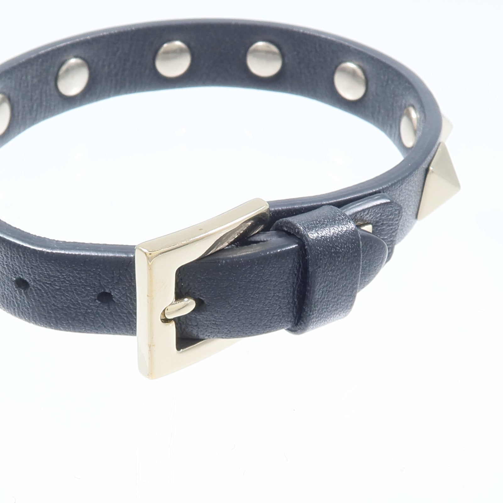 Valentino 牛皮皮革Garavani Rockstud手帶