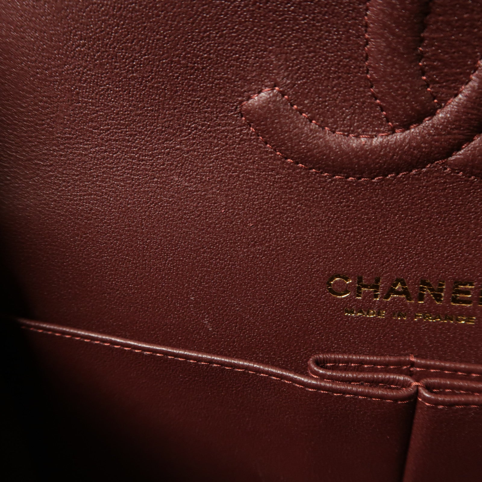 CHANEL 牛皮皮革Classic 25金扣鏈帶肩背袋