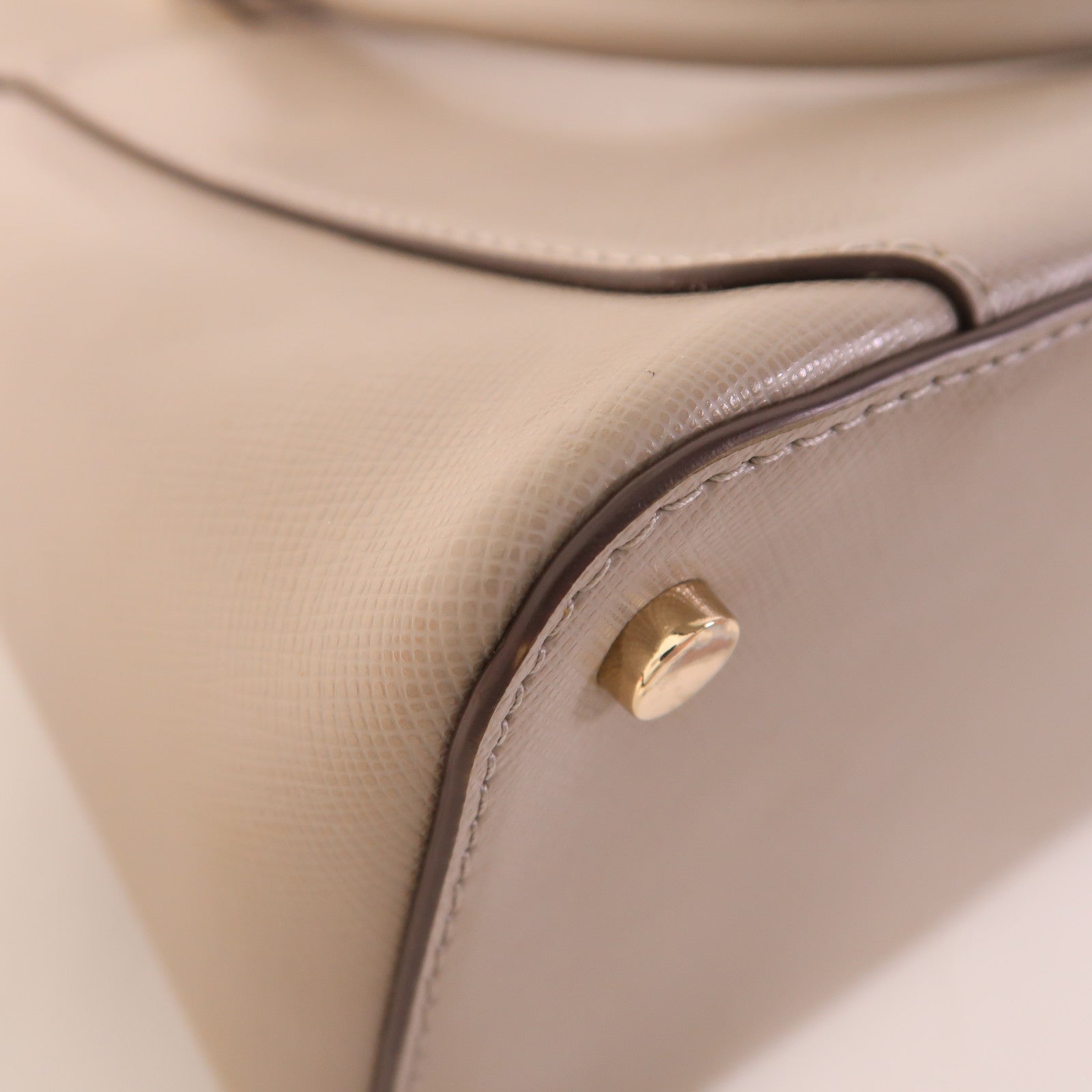 SELECTION 牛皮皮革2 way Shoulder Bag金扣肩背袋