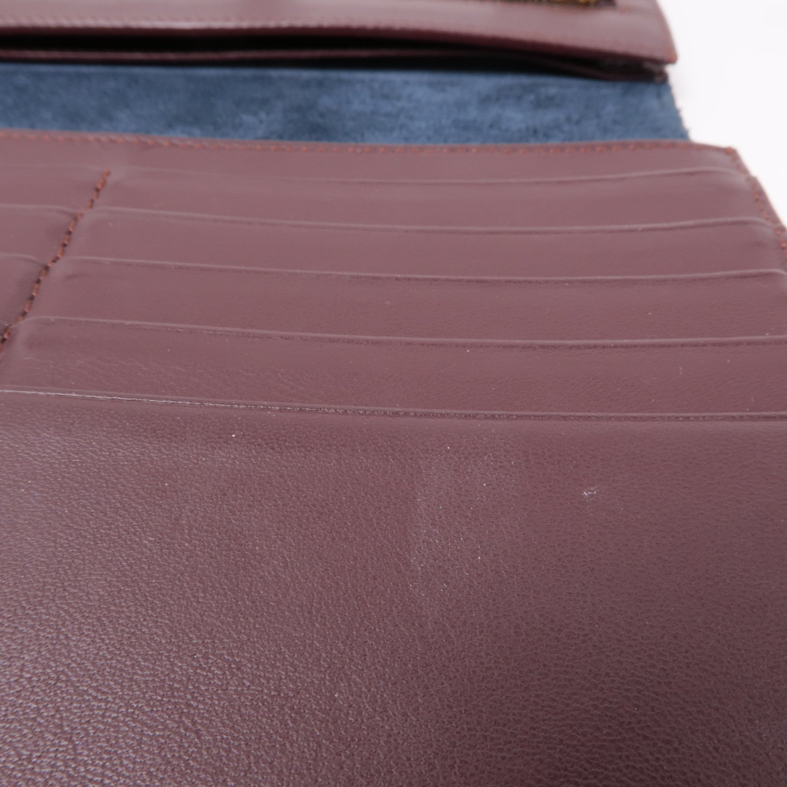 CELINE 【激減優惠】牛皮皮革Long Wallet金扣長錢包