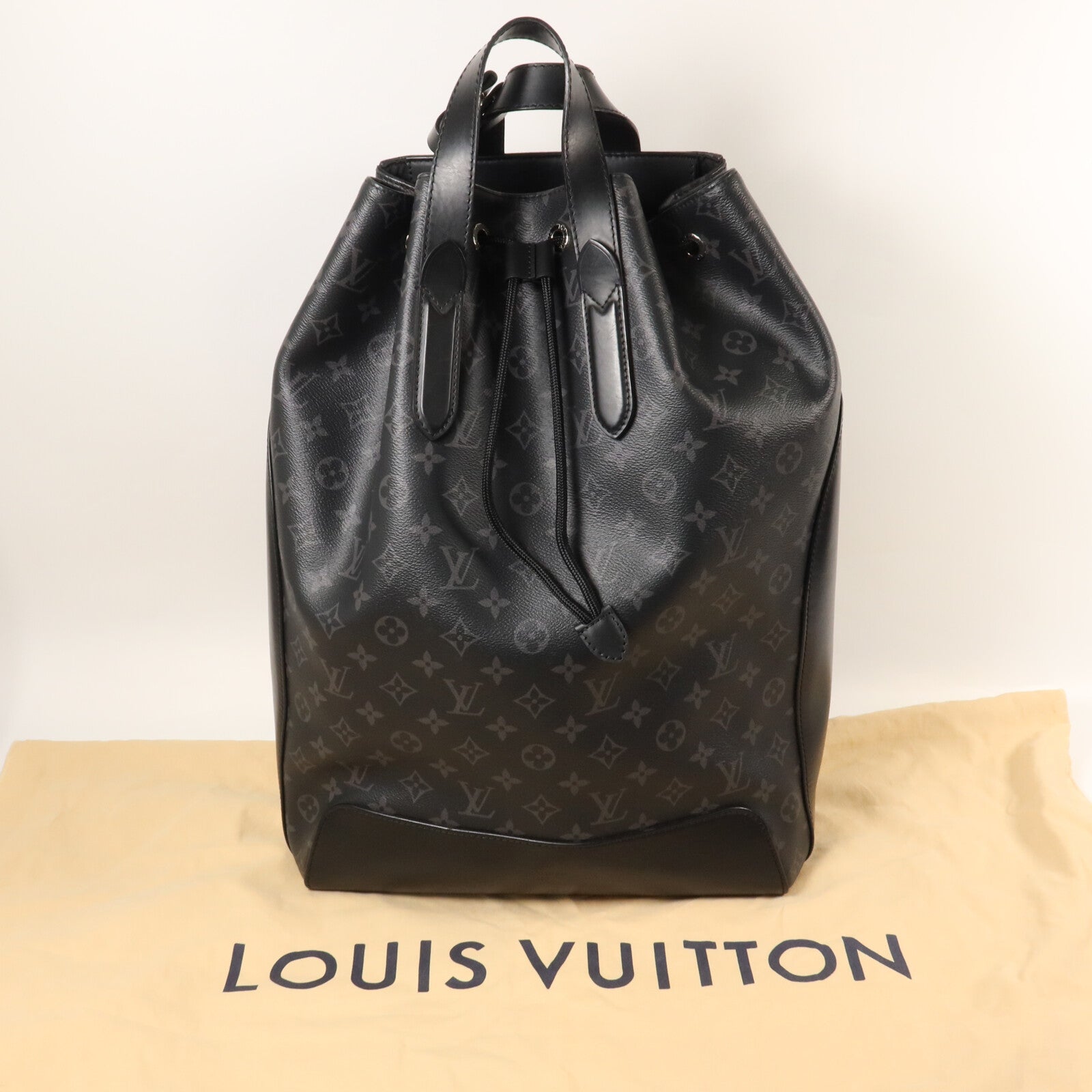 LOUIS VUITTON Monogram Eclipse Backpack Explorer背包