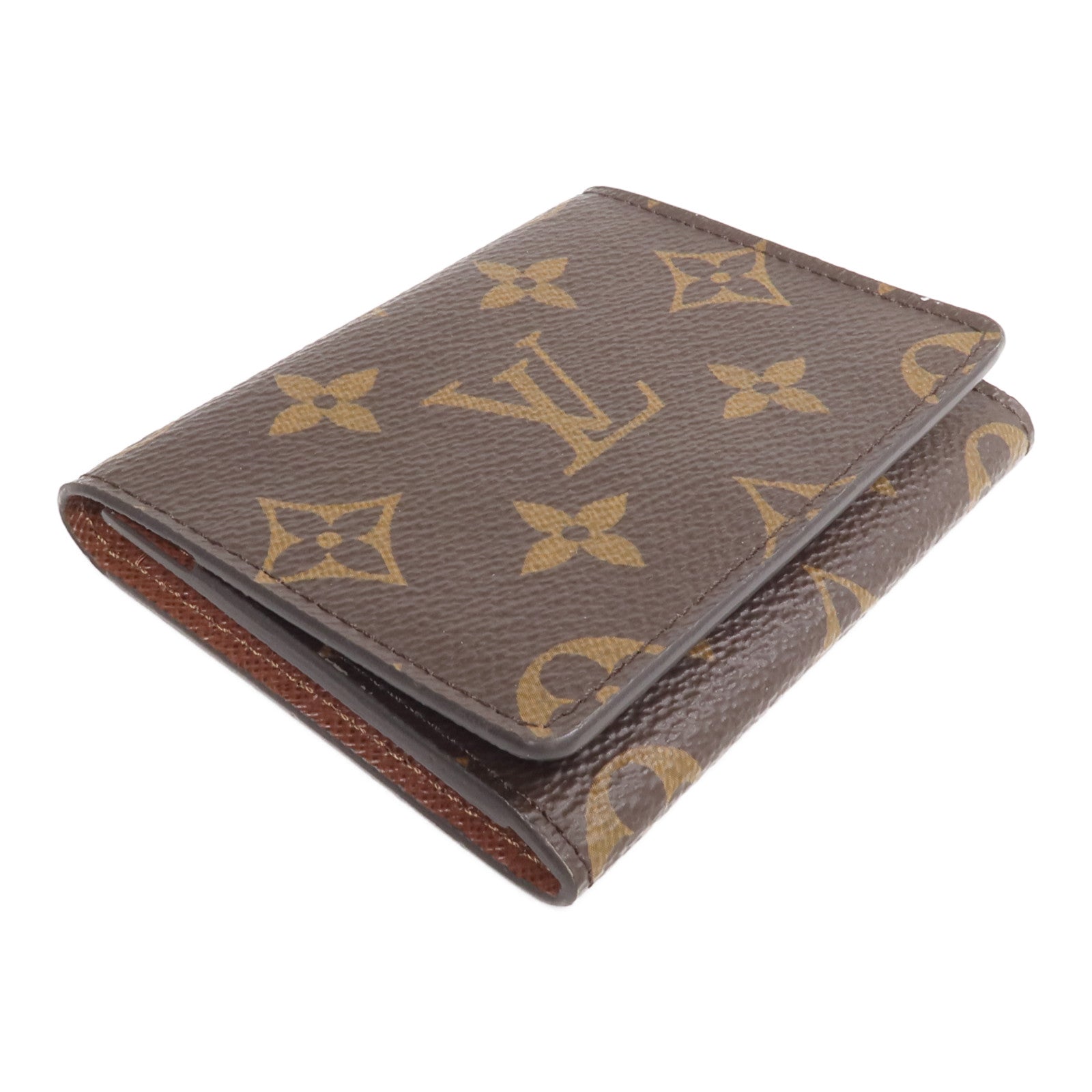 LOUIS VUITTON Monogram Enveloppe Carte De Visite金扣卡片套