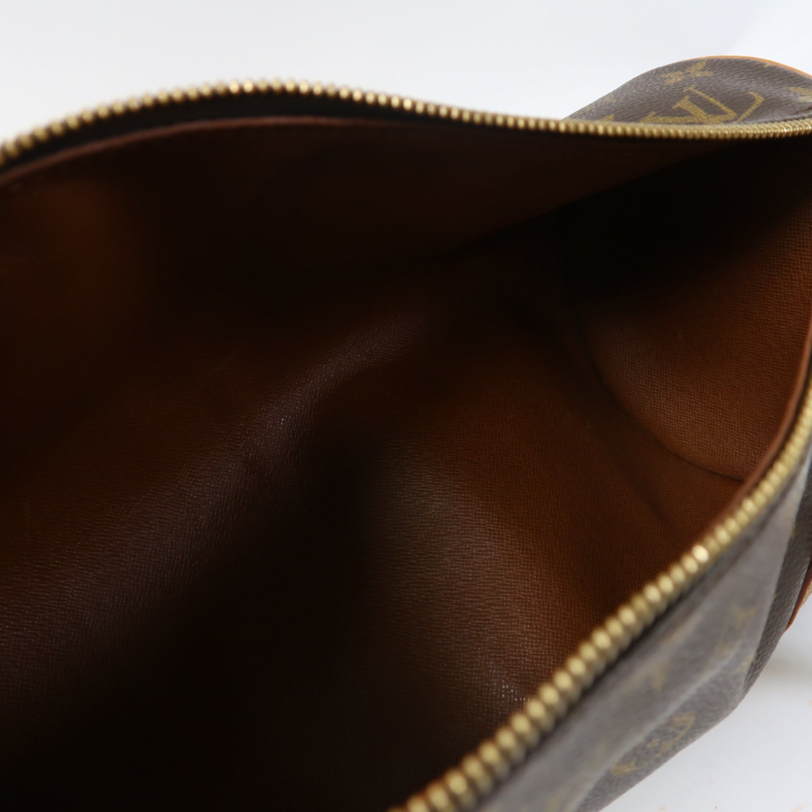 LOUIS VUITTON Monogram Papillon GM Shoulder Bag金扣肩背袋啡色