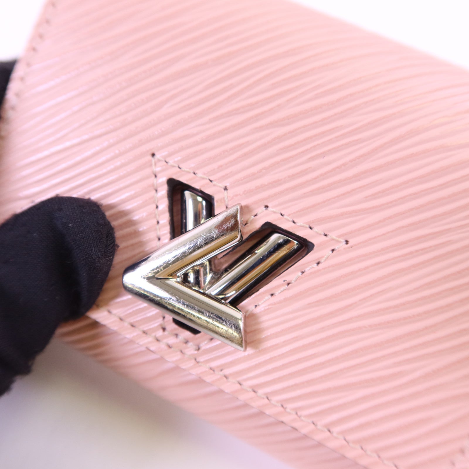 LOUIS VUITTON 【激減優惠】Epi Twist Compact XS Wallet銀扣錢包
