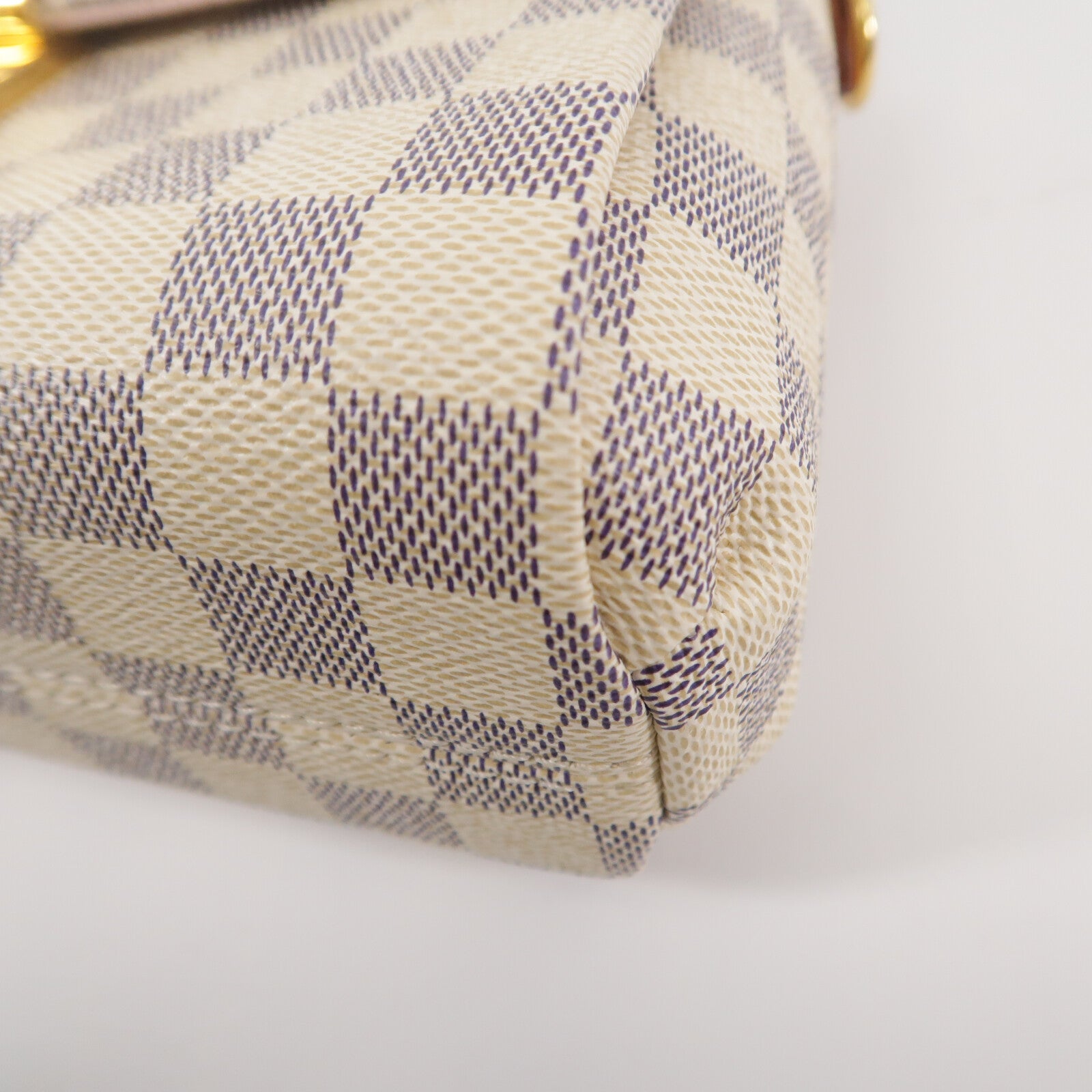 LOUIS VUITTON Damier Azur Croisette手挽肩背兩用袋
