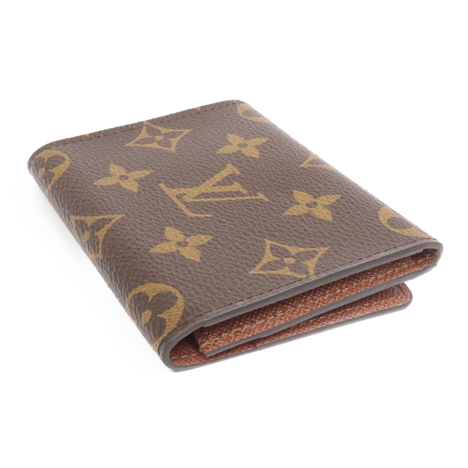 LOUIS VUITTON Monogram Enveloppe Carte De Visite金扣卡片套