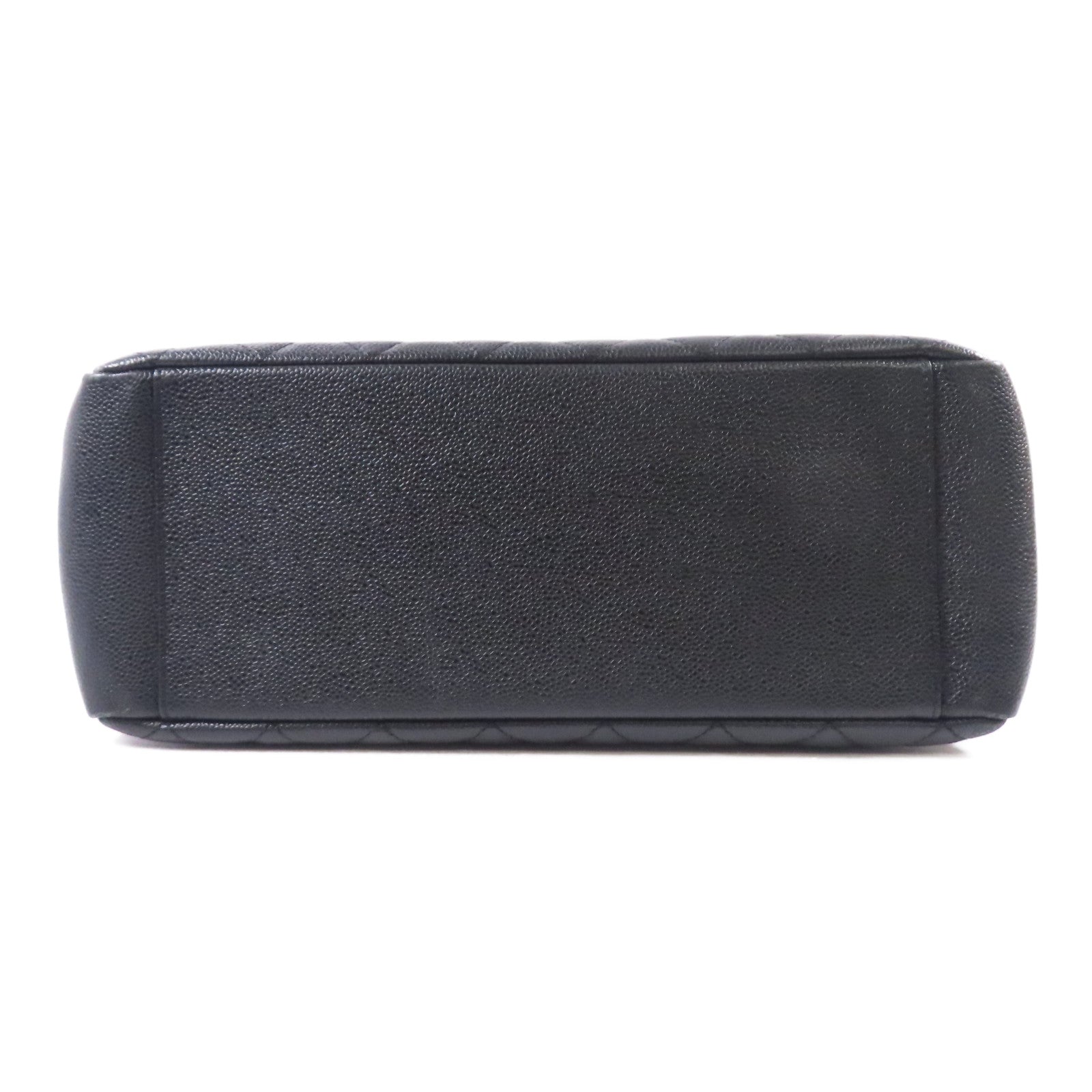 CHANEL 牛皮皮革Grand Shopping Tote銀扣肩背袋/手挽袋