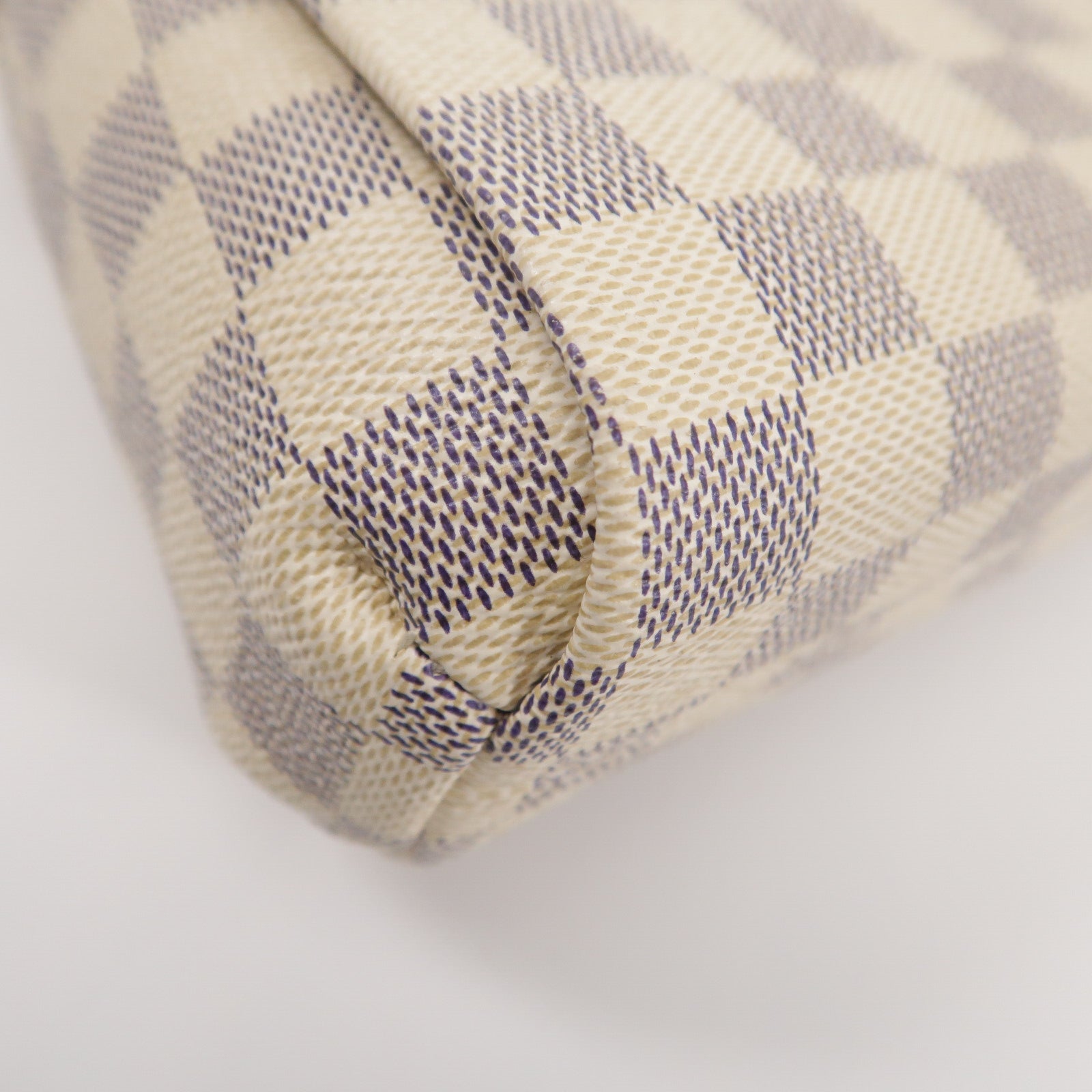 LOUIS VUITTON Damier Azur Croisette手挽肩背兩用袋