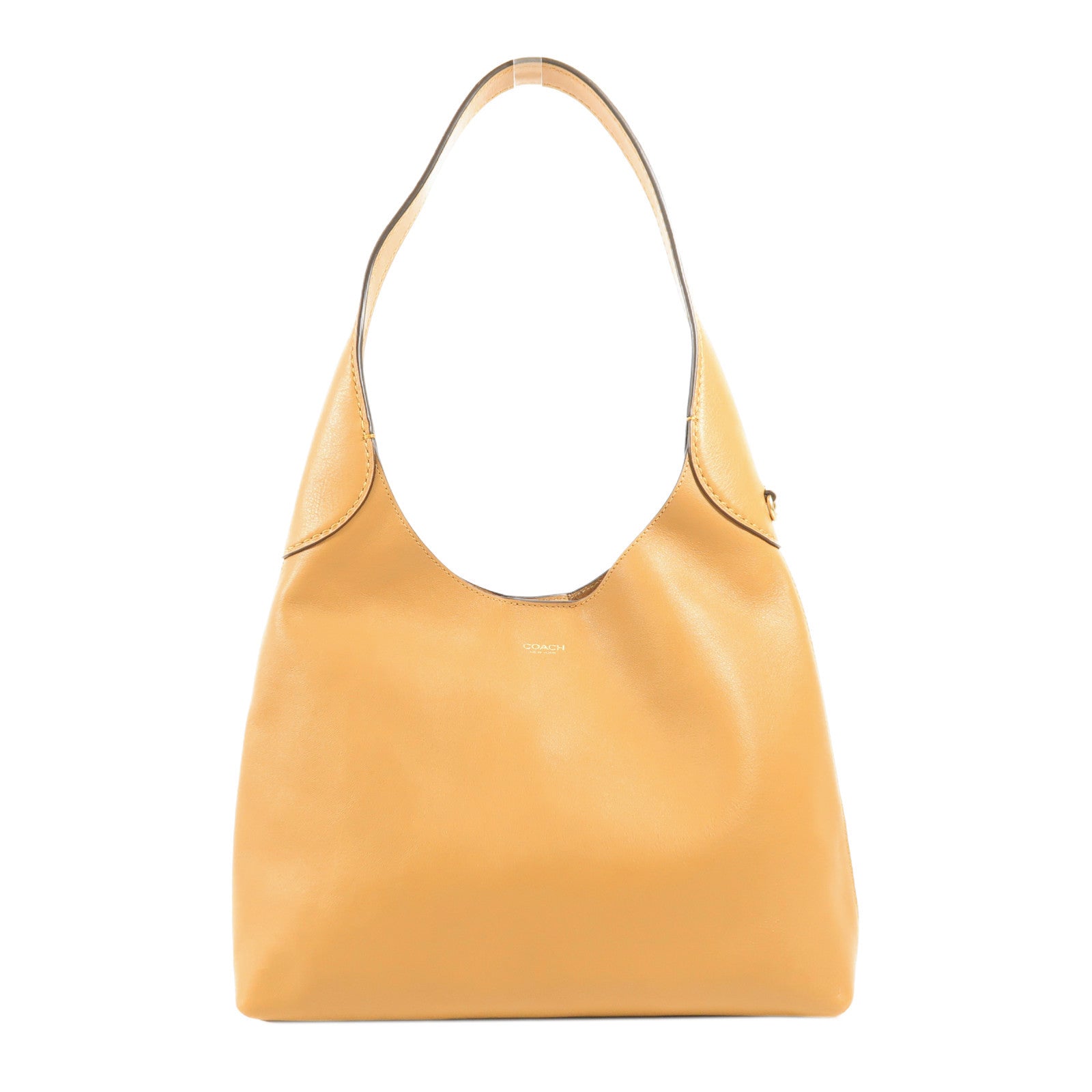 COACH 牛皮皮革Shoulder Bag金扣肩背袋