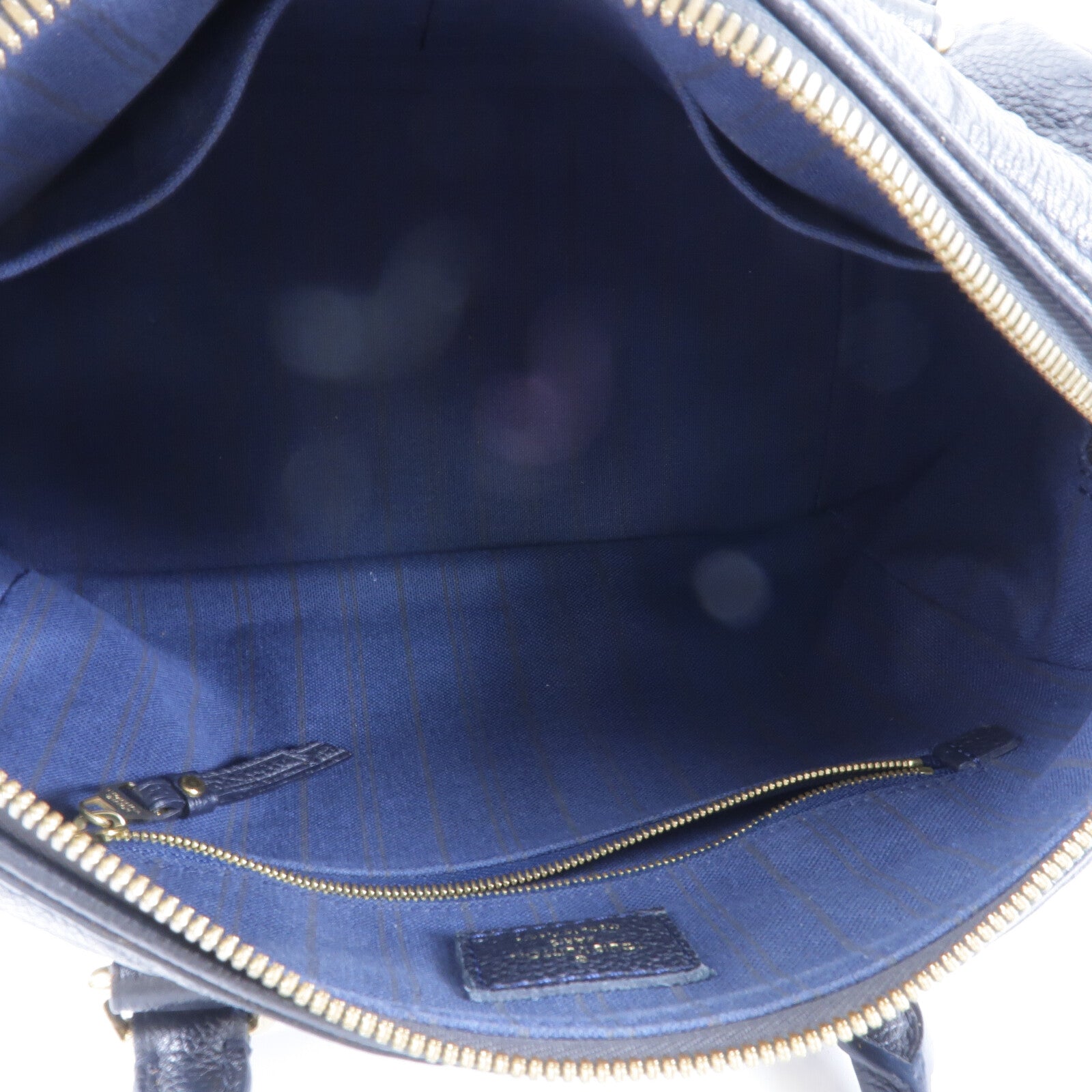 LOUIS VUITTON Monogram Empreinte Speedy Bandouliere 25手挽肩背兩用袋
