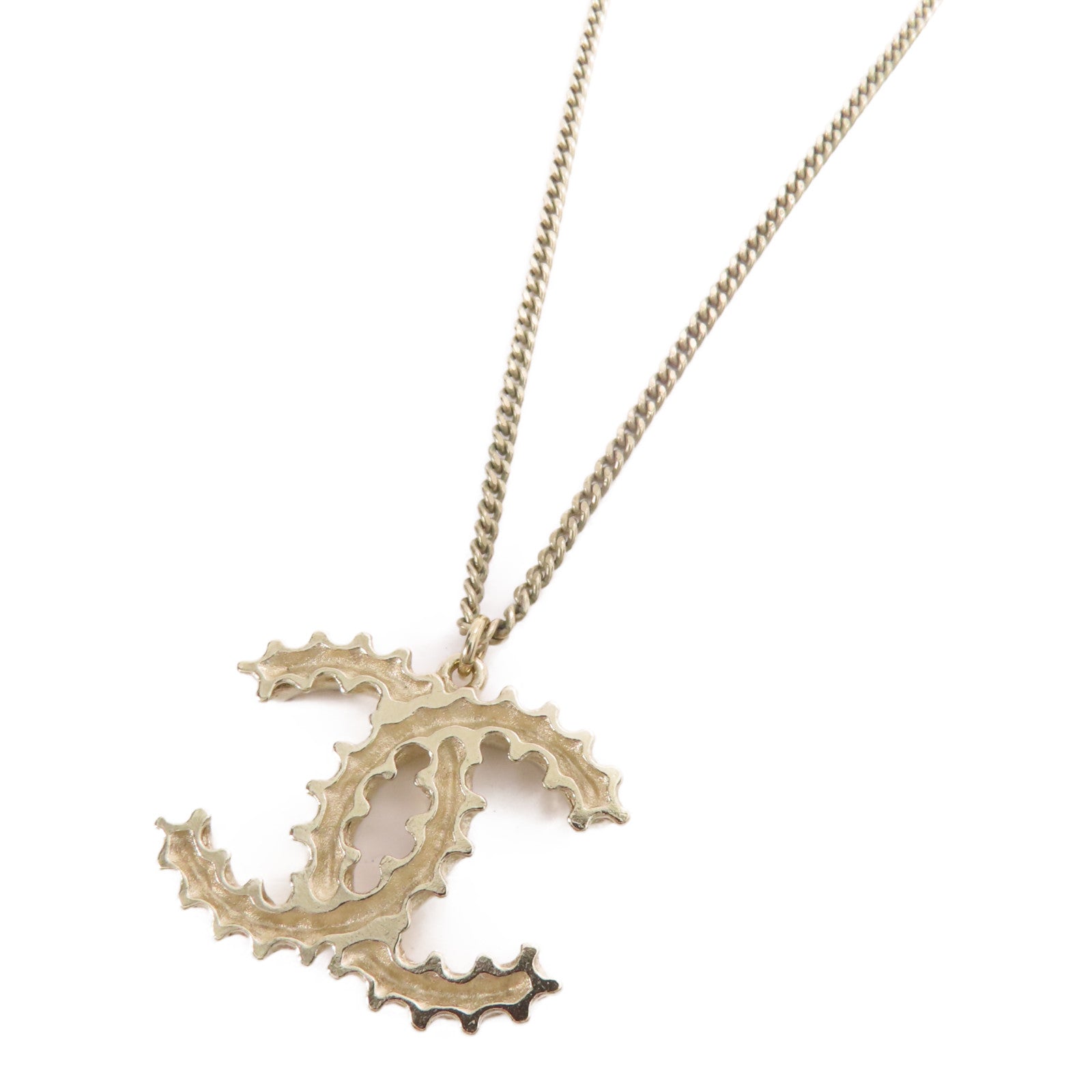 CHANEL 金屬CC Necklace項鏈