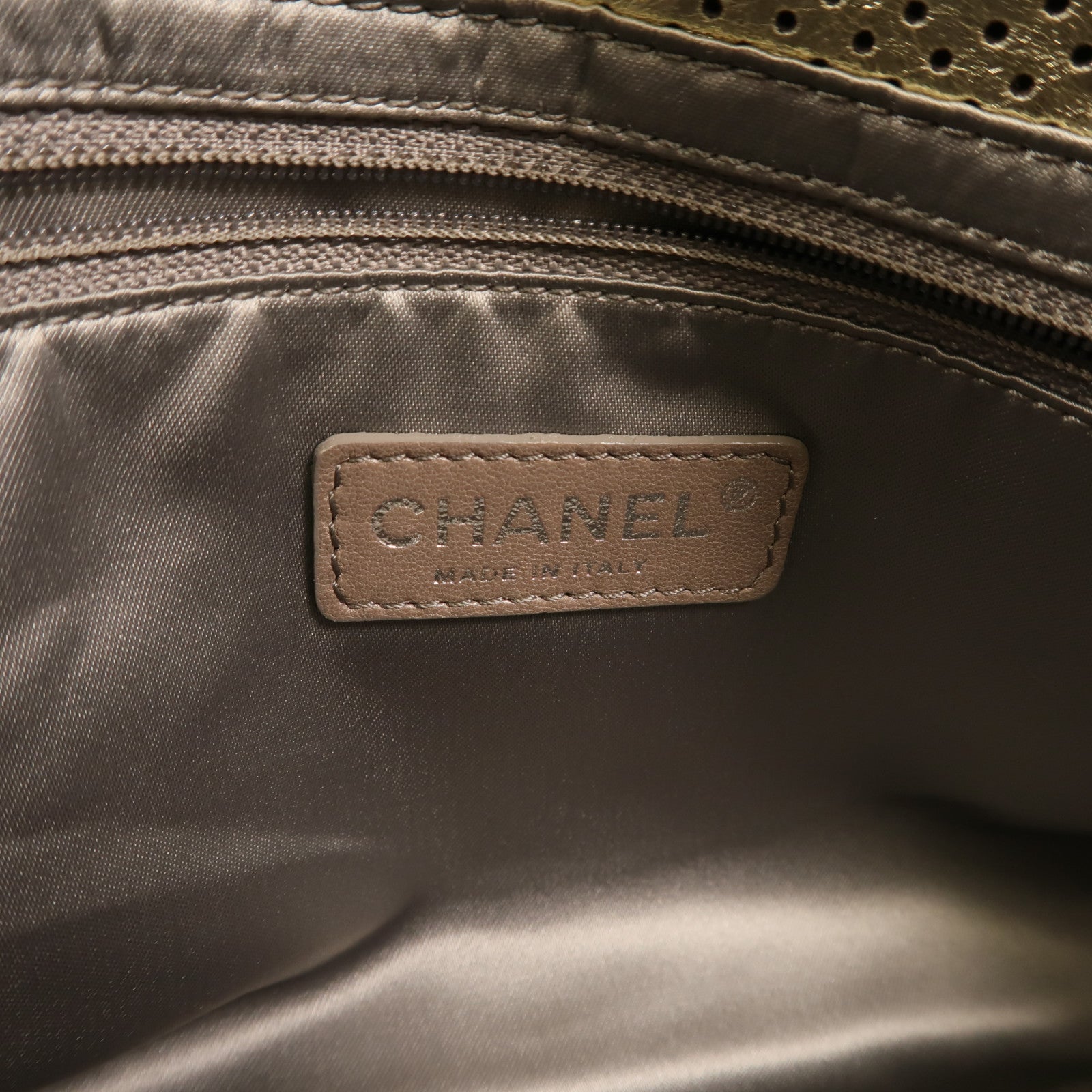 CHANEL 牛皮皮革Shoulder Bag鏈帶肩背袋