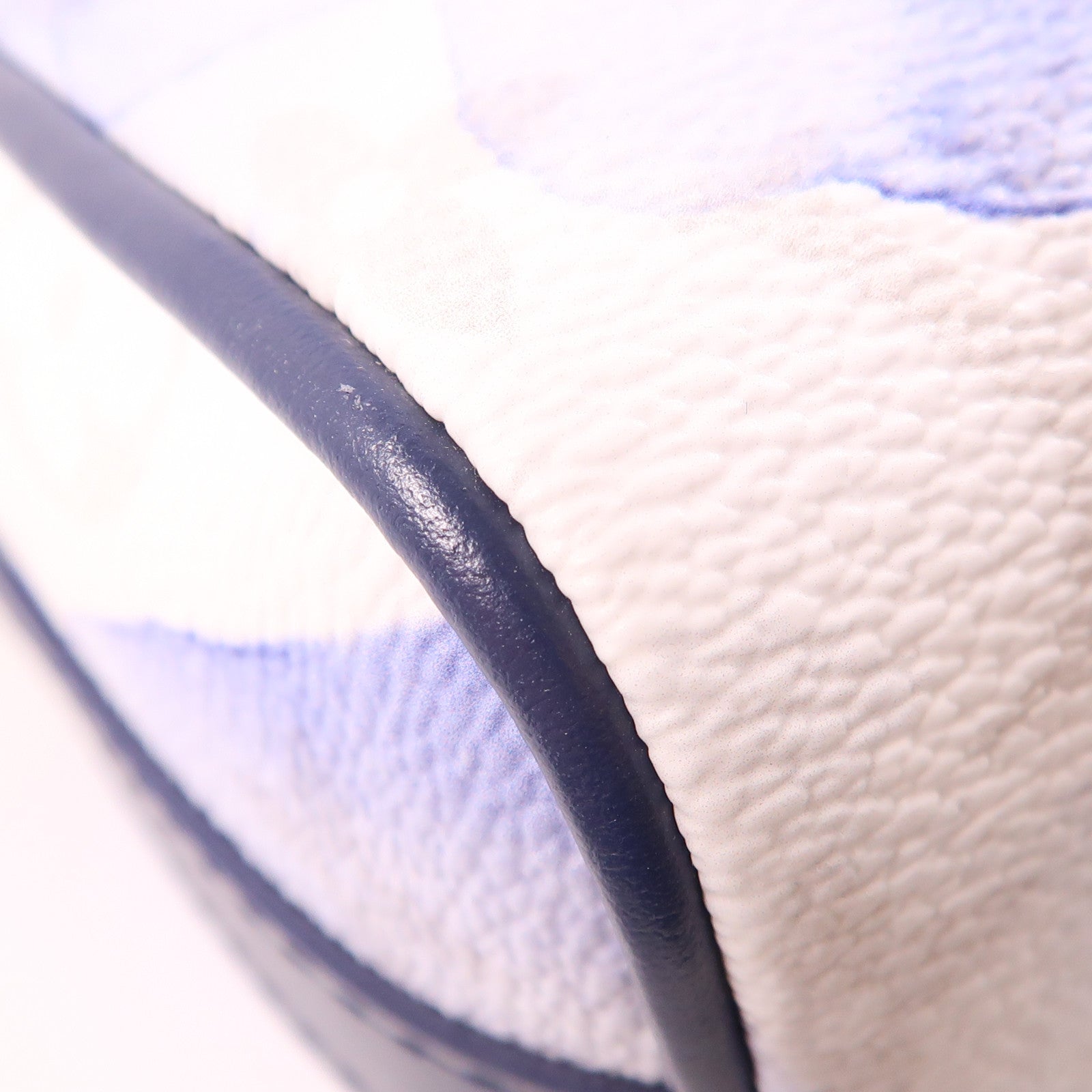 LOUIS VUITTON Monogram Watercolor Keepall XS銀扣手挽肩背兩用袋藍色/白色