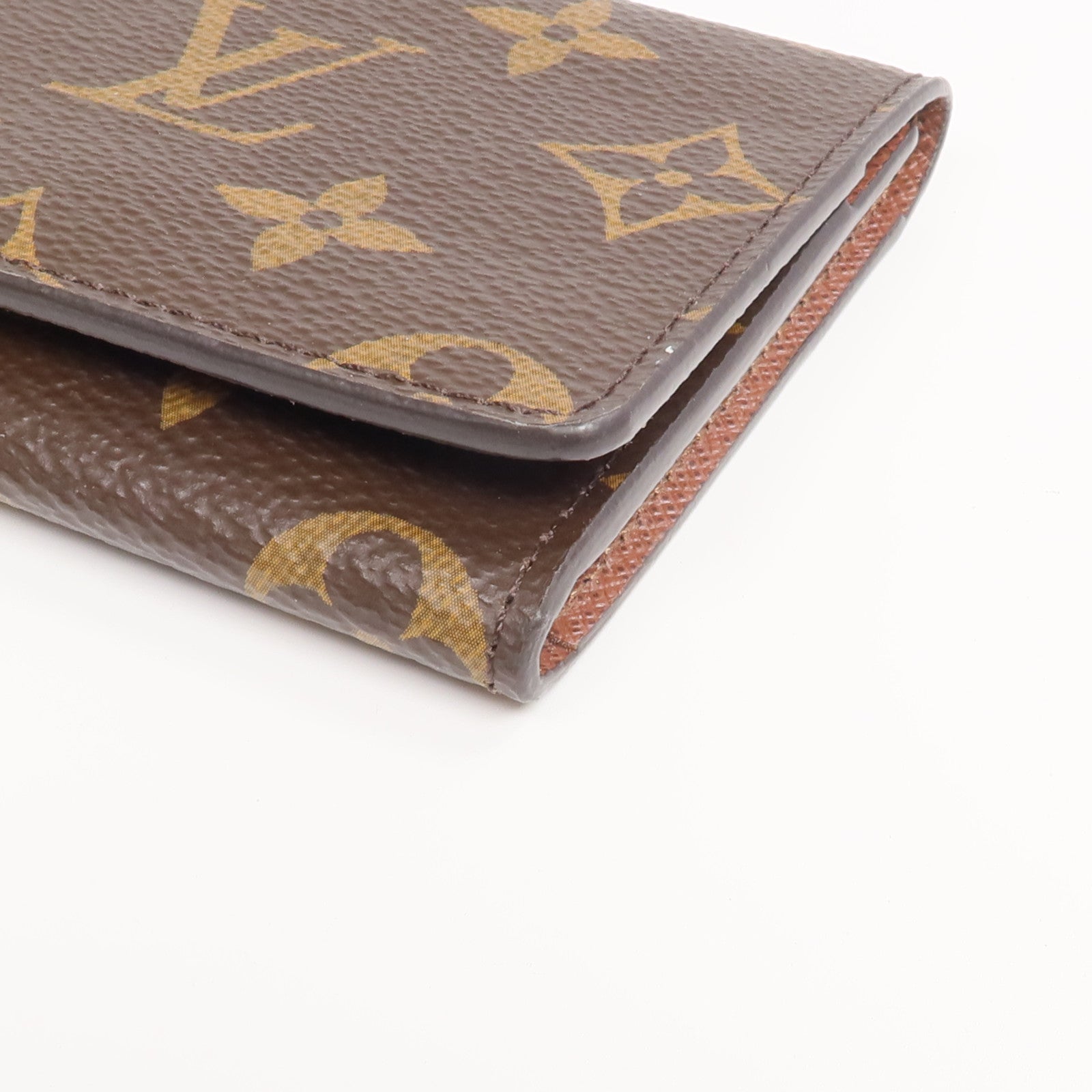 LOUIS VUITTON Monogram Enveloppe Carte De Visite金扣卡片套