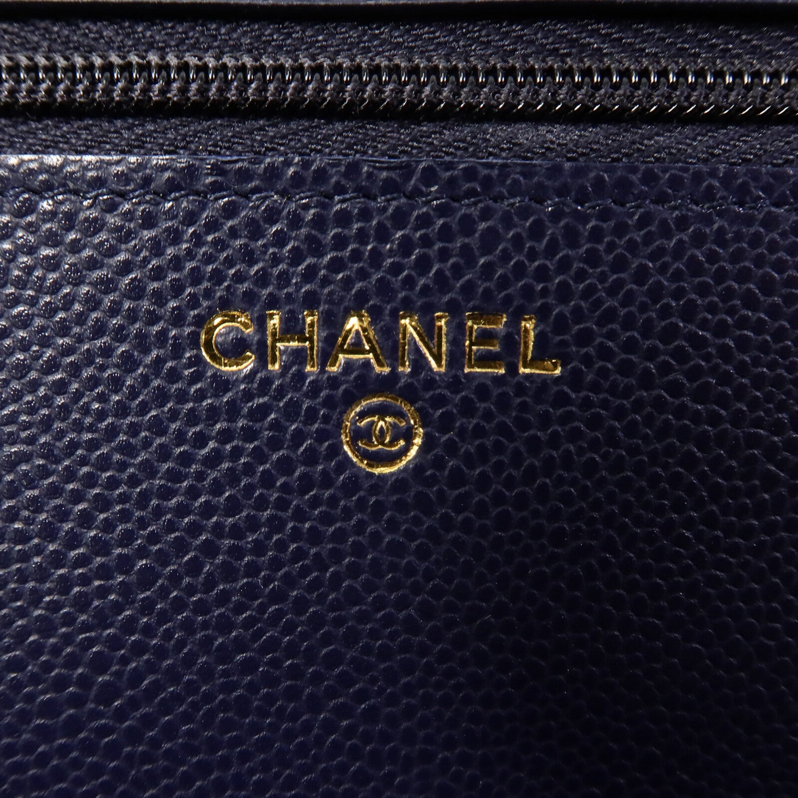 CHANEL 牛皮皮革WOC Wallet On Chain鏈帶肩背袋