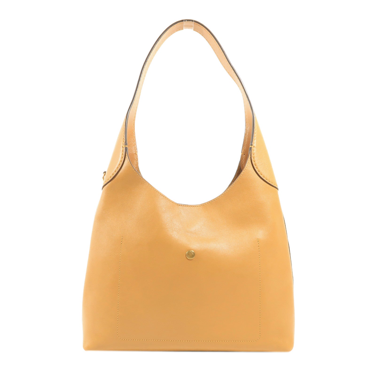 COACH 牛皮皮革Shoulder Bag金扣肩背袋