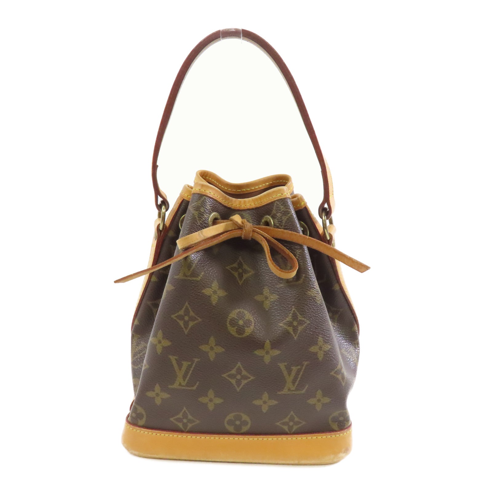 LOUIS VUITTON Monogram Mini Noe金扣手挽袋啡色