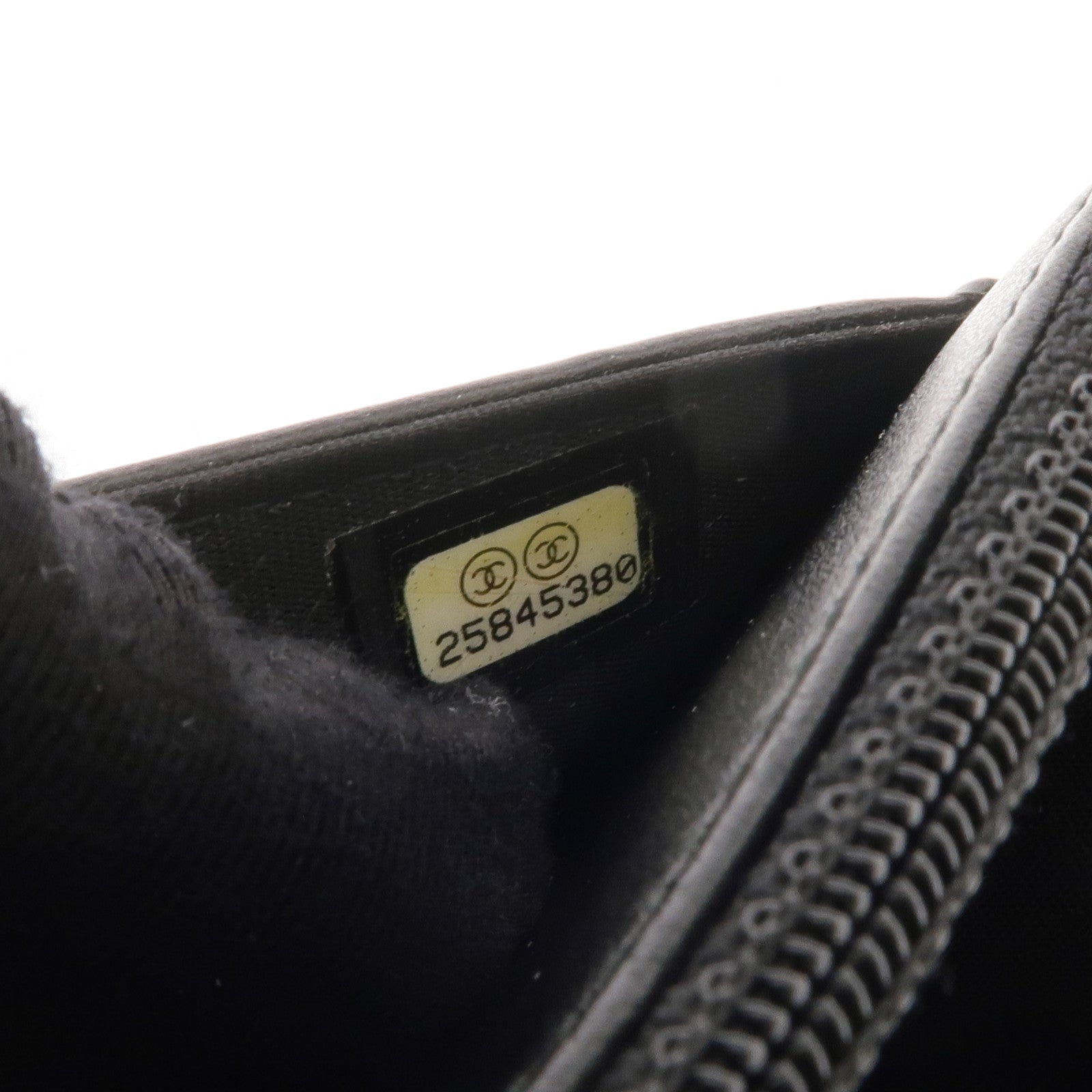 CHANEL 羊皮皮革WOC Wallet On Chain銀扣鏈帶肩背袋