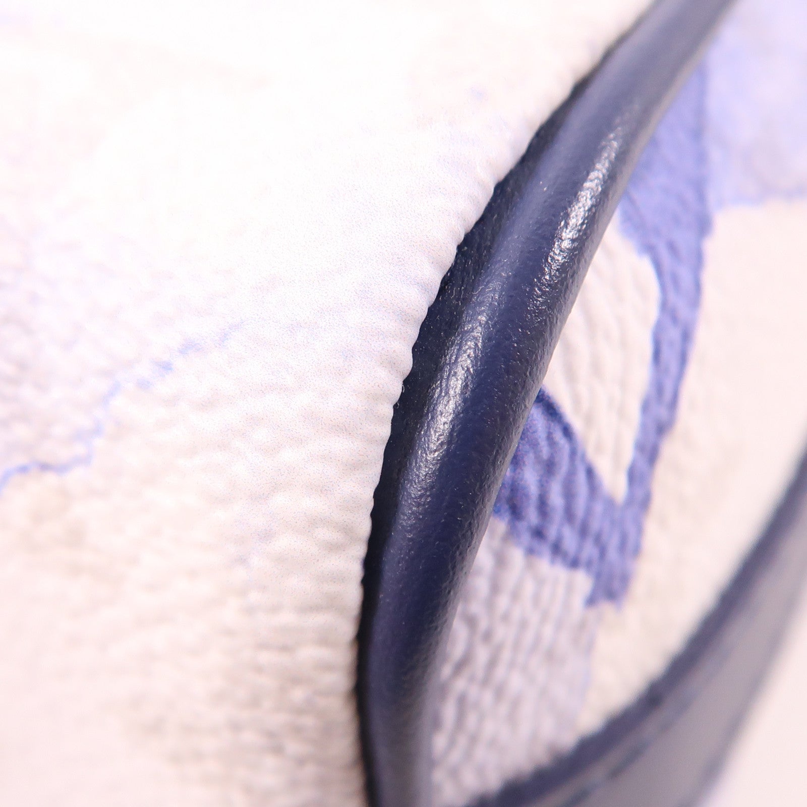 LOUIS VUITTON Monogram Watercolor Keepall XS銀扣手挽肩背兩用袋藍色/白色