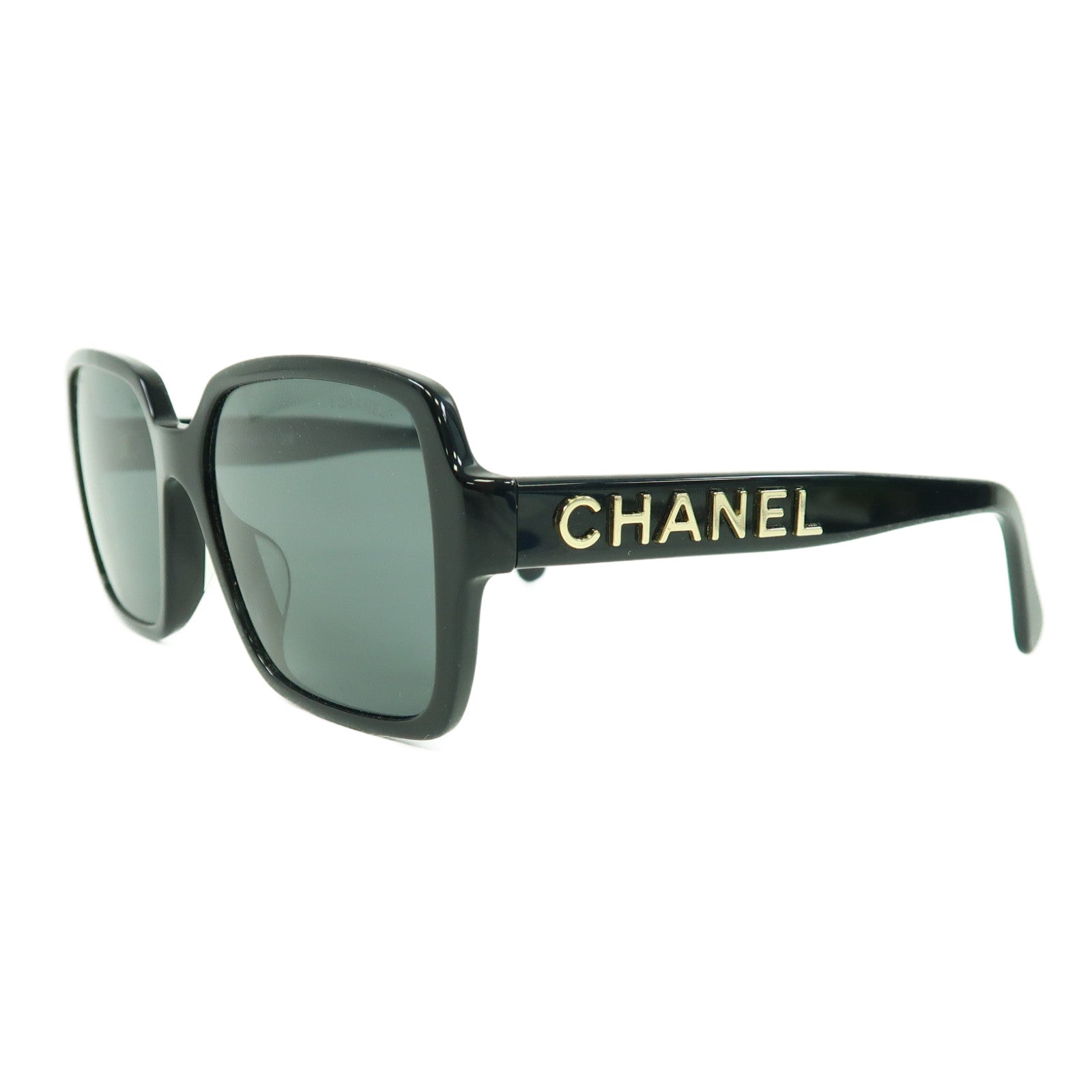 CHANEL PVC Sunglasses太陽眼鏡黑色