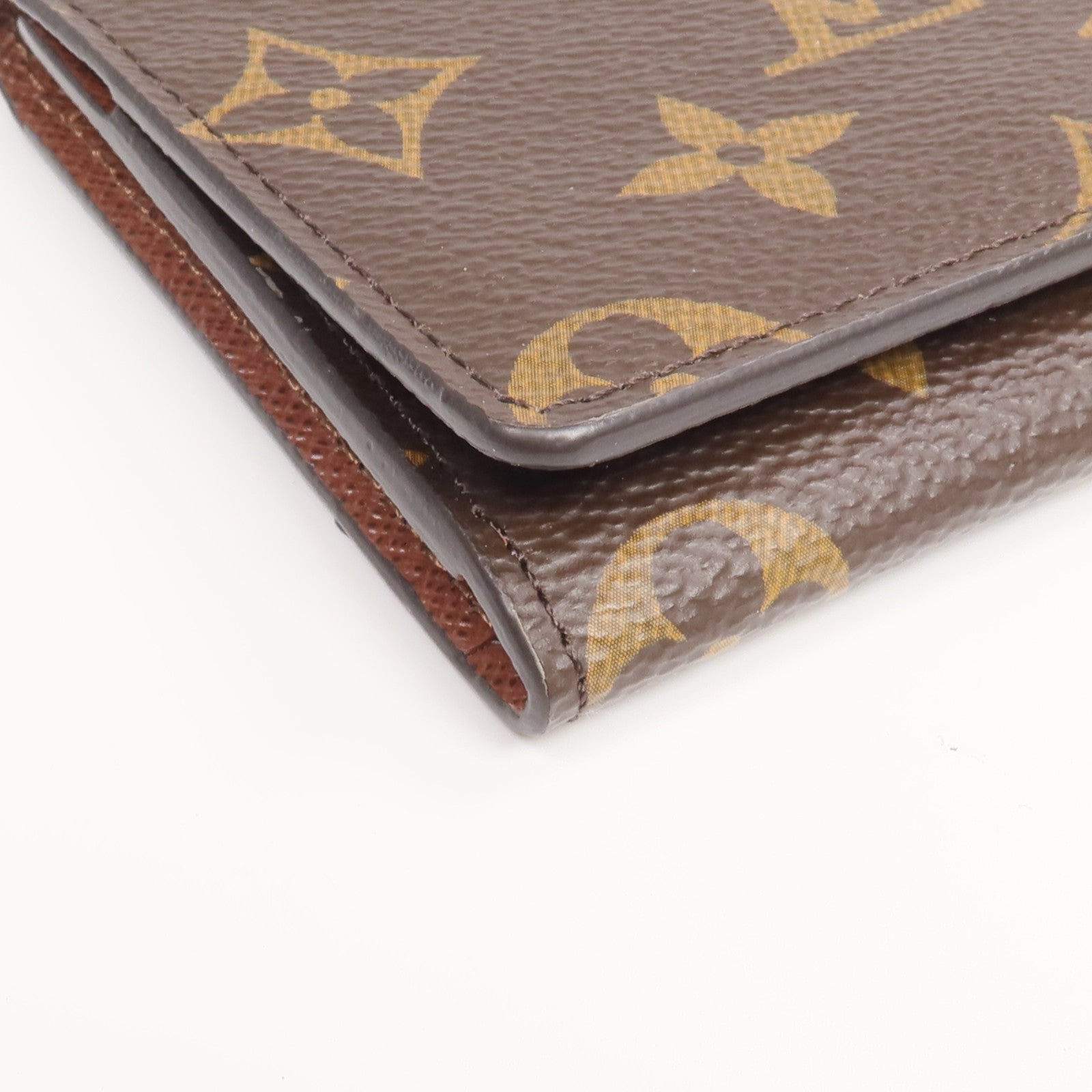 LOUIS VUITTON Monogram Enveloppe Carte De Visite金扣卡片套