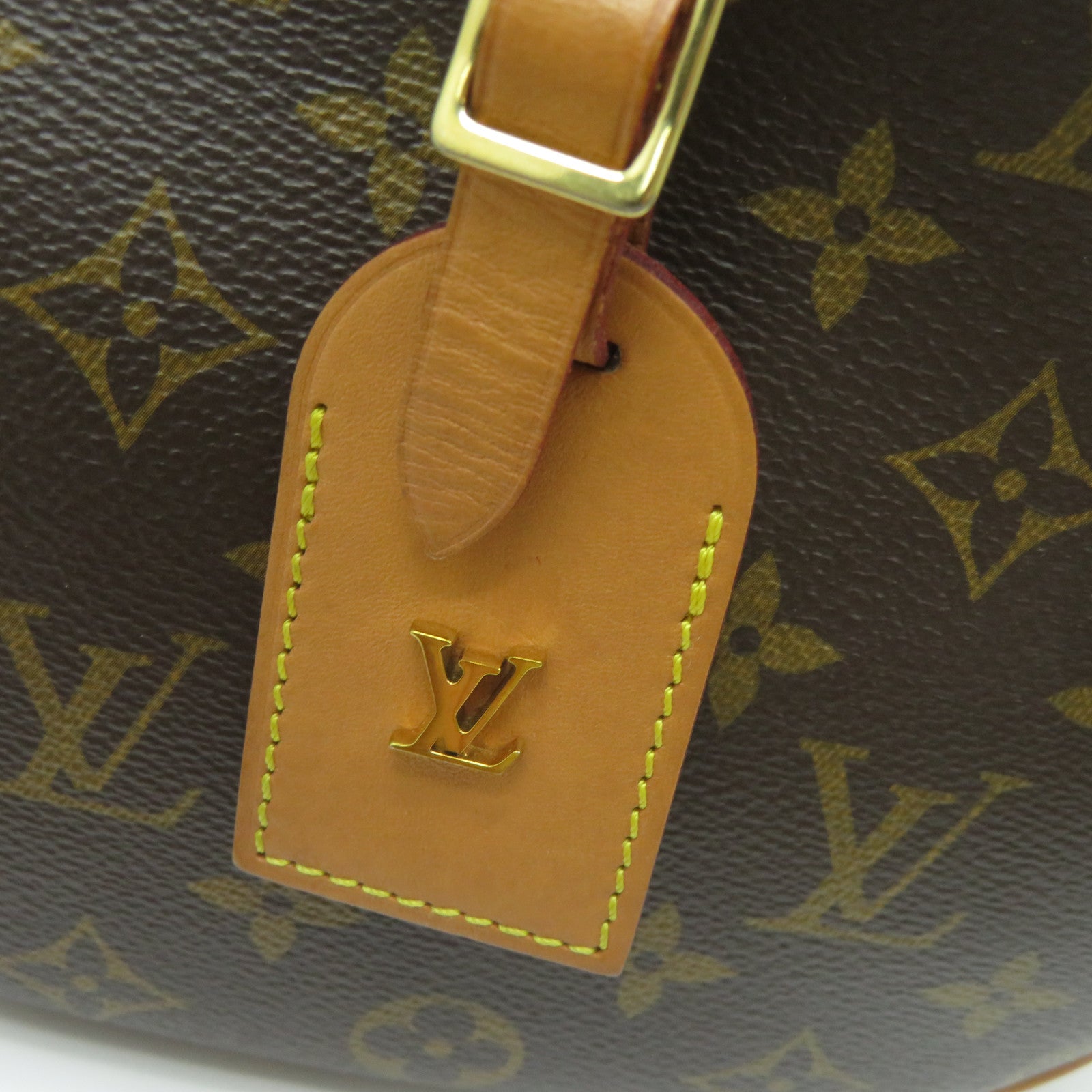 LOUIS VUITTON 【激減優惠】Monogram Boite Chapeau Souple MM金扣肩背袋啡色