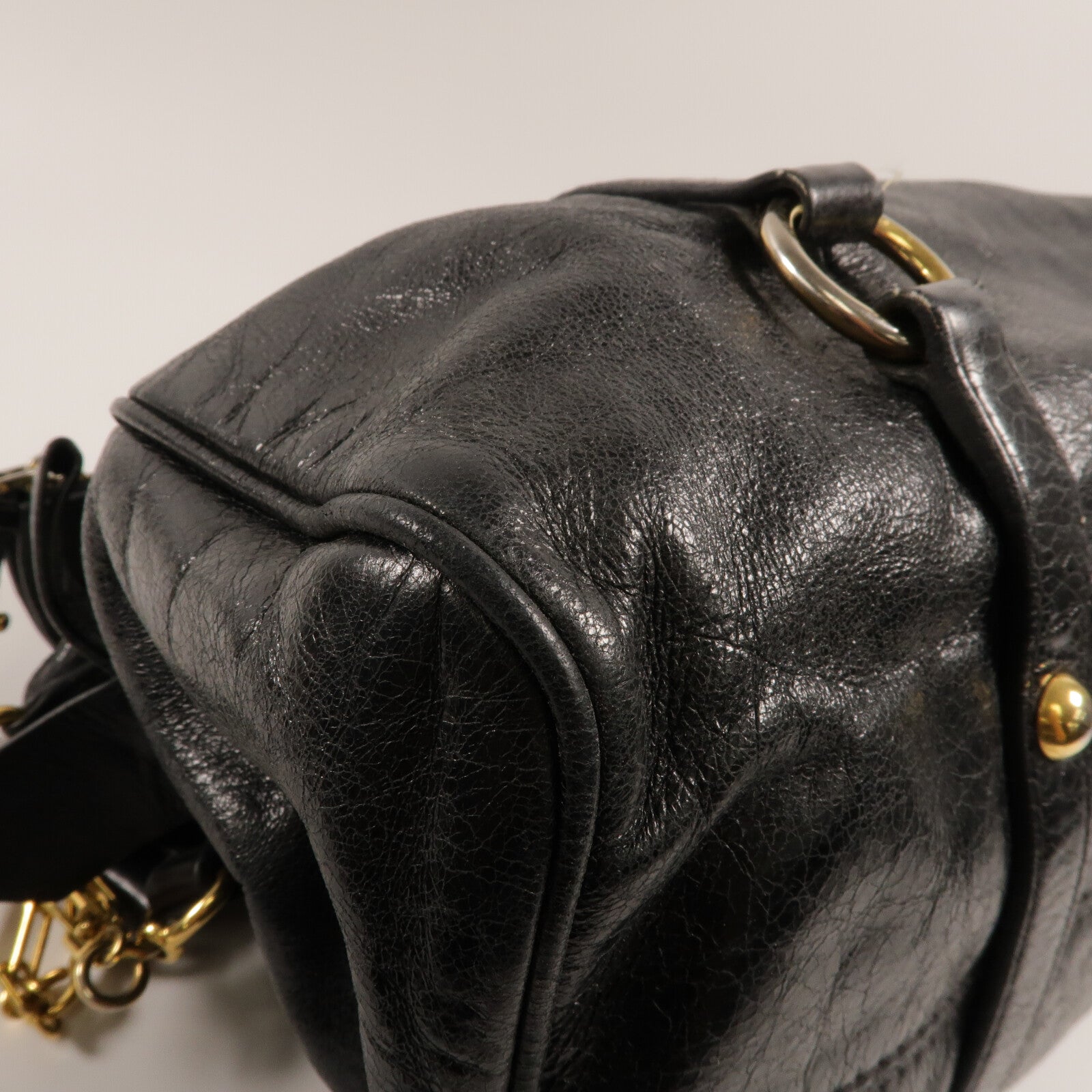 Miu Miu 牛皮皮革Shoulder Bag手挽肩背兩用袋