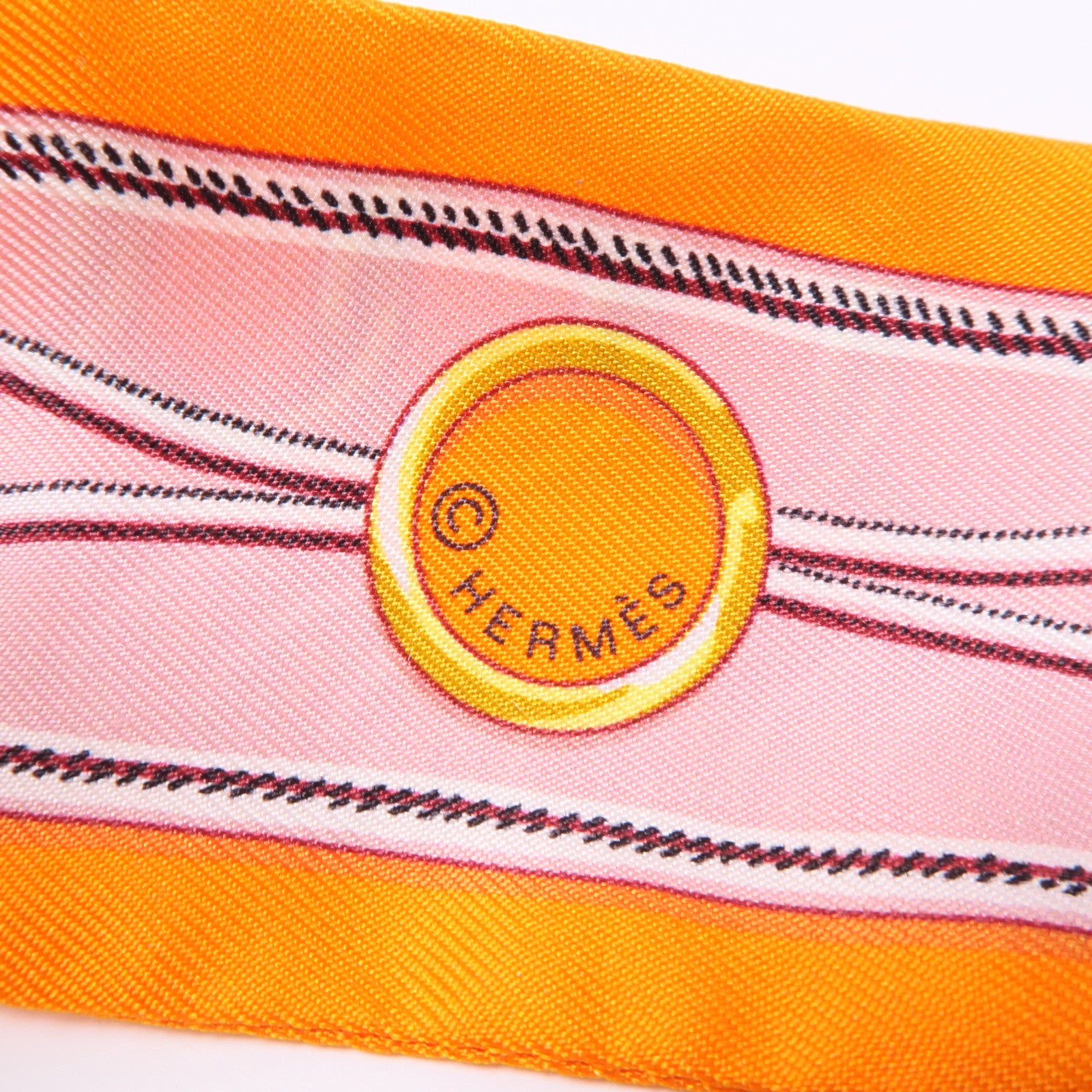 HERMES 【激減優惠】絲質Twilly絲巾