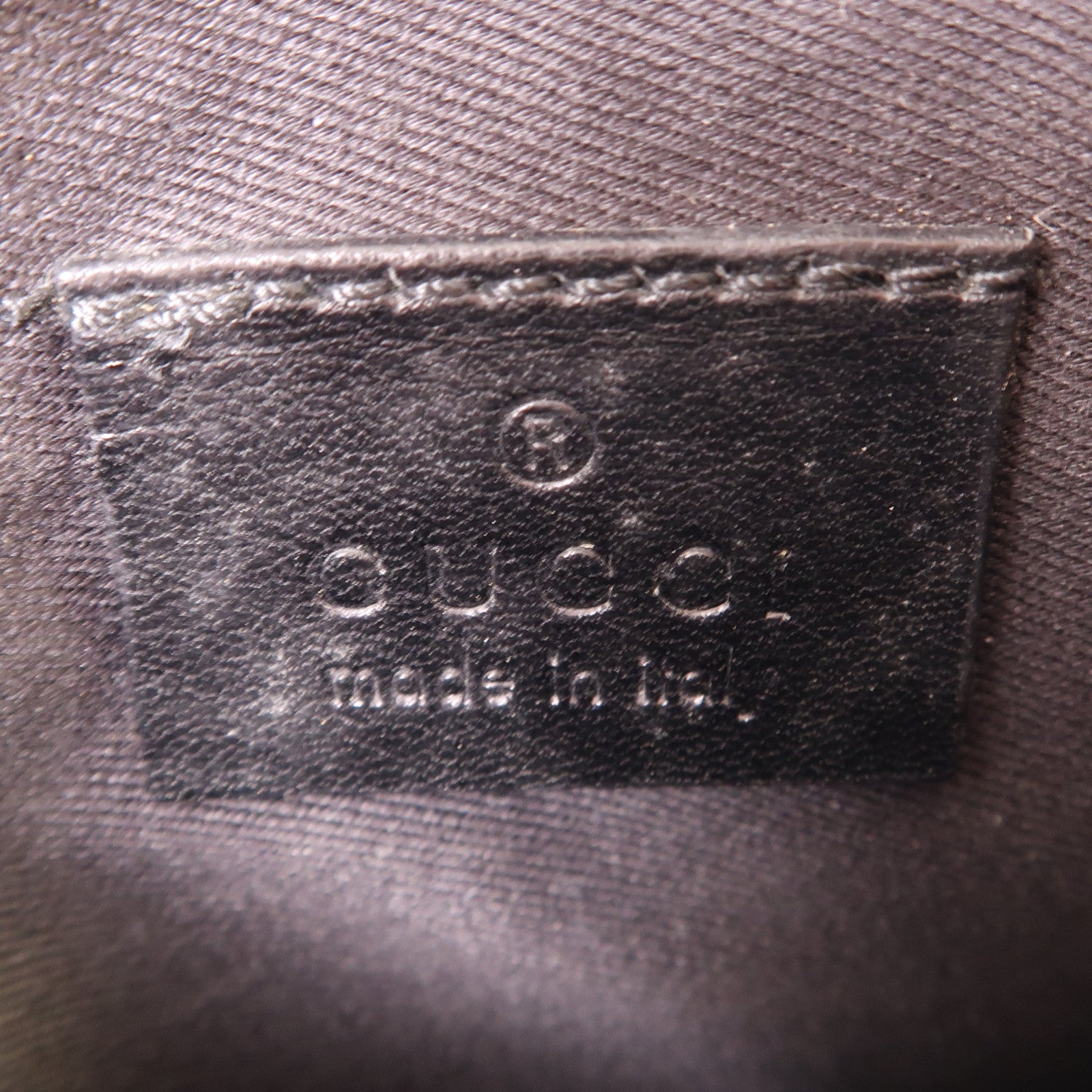 GUCCI GG Shoulder Bag 101919 GG canvas Black