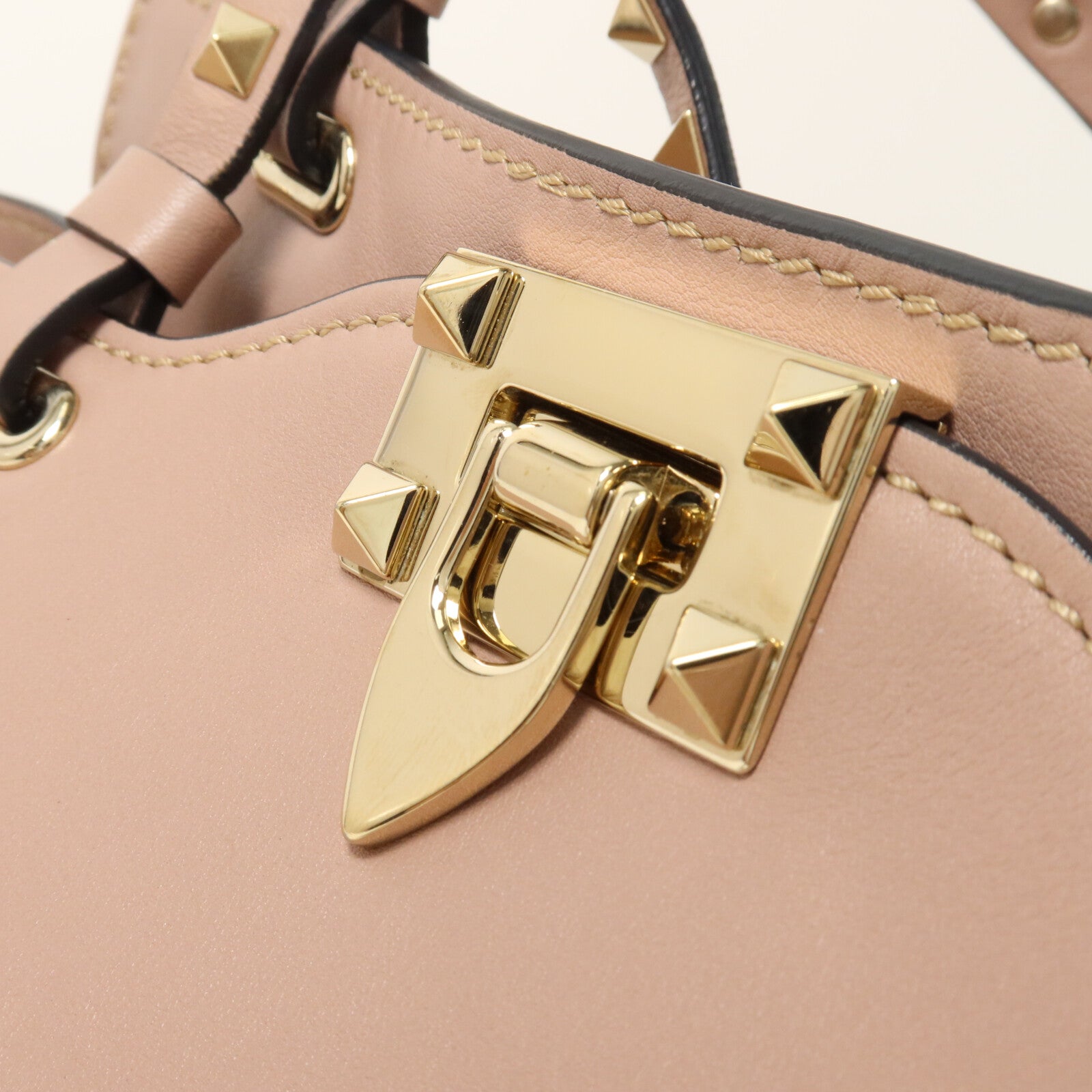Valentino 牛皮皮革Hand Bag手挽袋