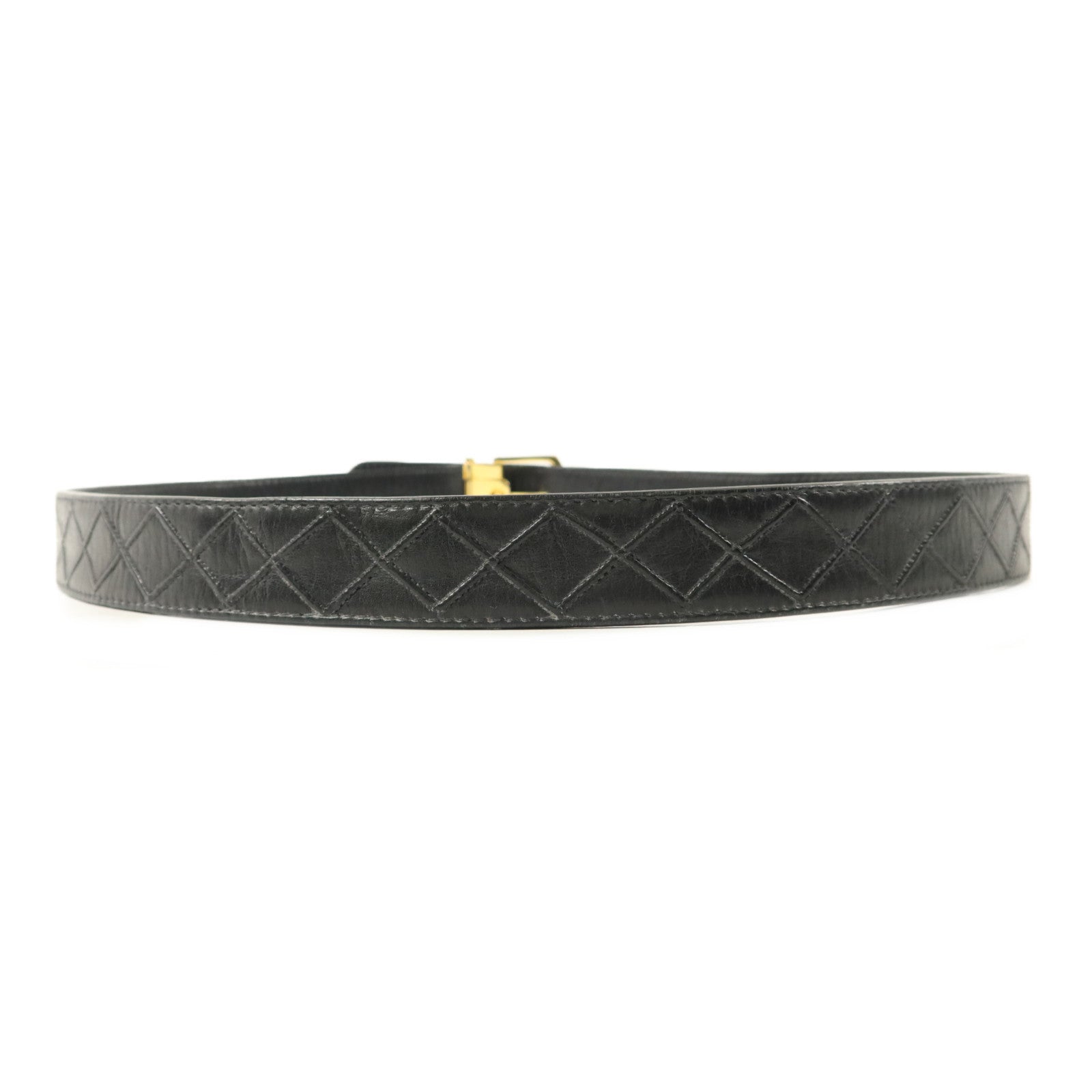 CHANEL 牛皮皮革Vintage Belt皮帶