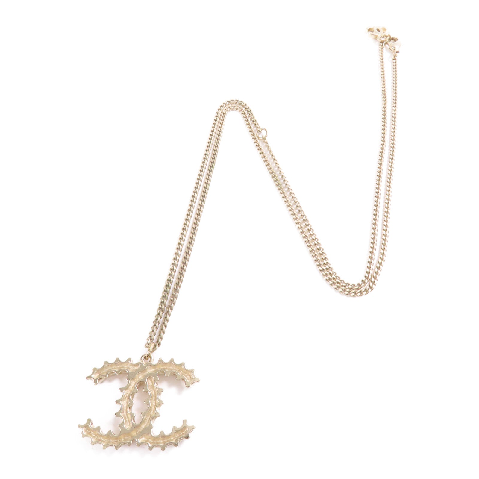 CHANEL 金屬CC Necklace項鏈