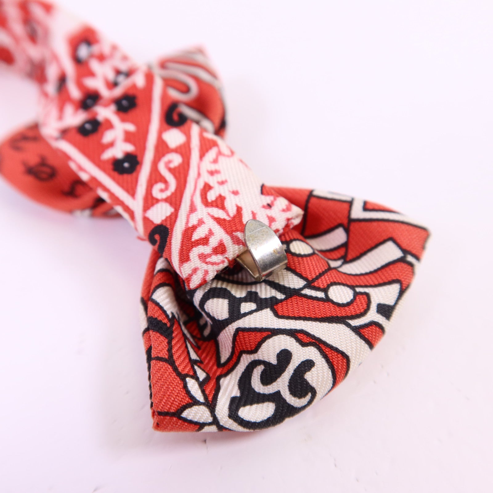 HERMES 【激減優惠】絲質Bow Tie領結