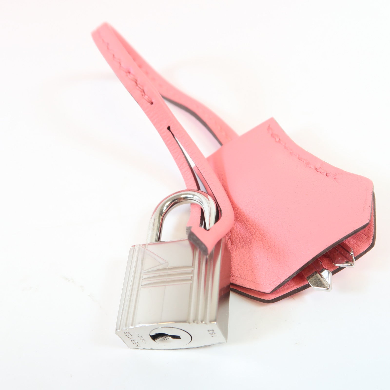 HERMES Swift皮革Kelly 25銀扣手挽肩背兩用袋Rose Ete