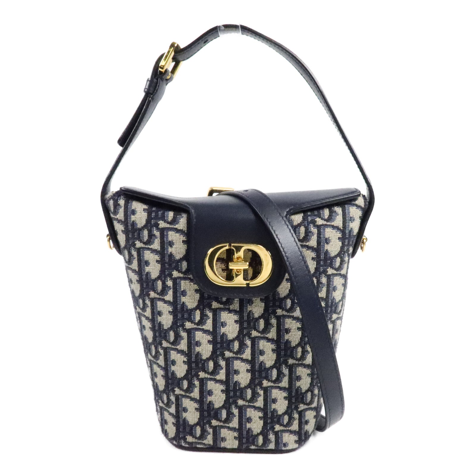 Dior 帆布30 Montaigne Amber Mini Bucket Bag手挽肩背兩用袋