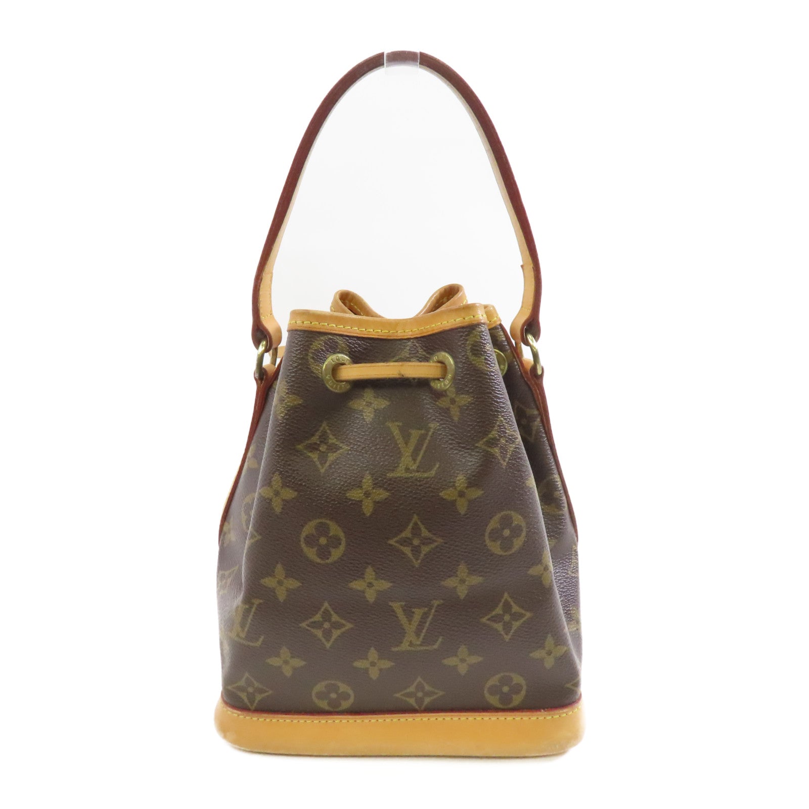 LOUIS VUITTON Monogram Mini Noe金扣手挽袋啡色