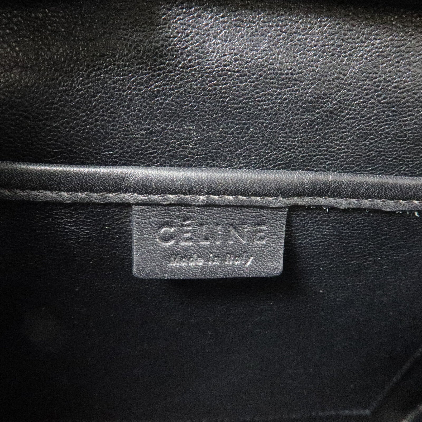 CELINE 牛皮皮革Nano Luggage手挽肩背兩用袋