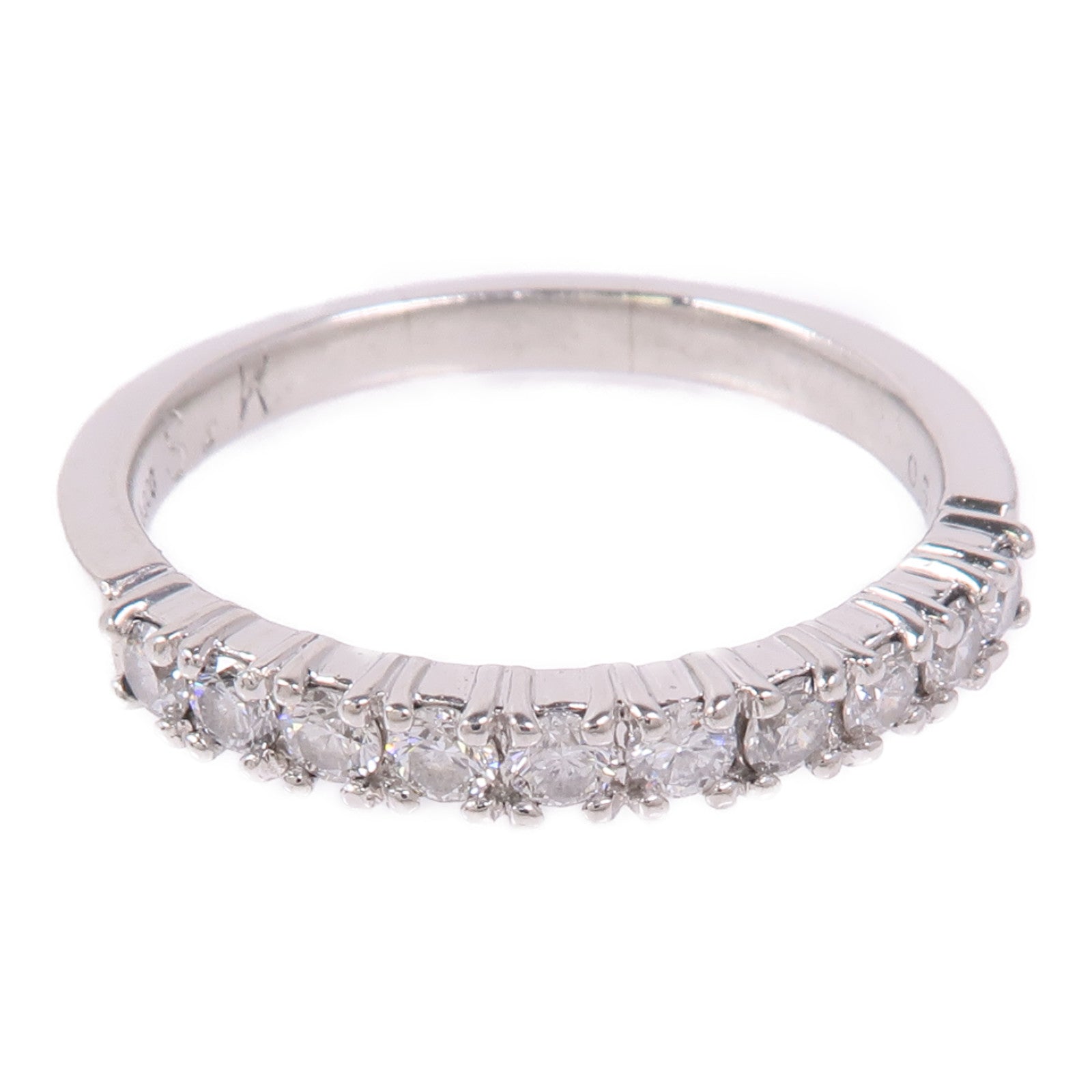 JEWELRY Diamond Ring PT900 Platinum US#9